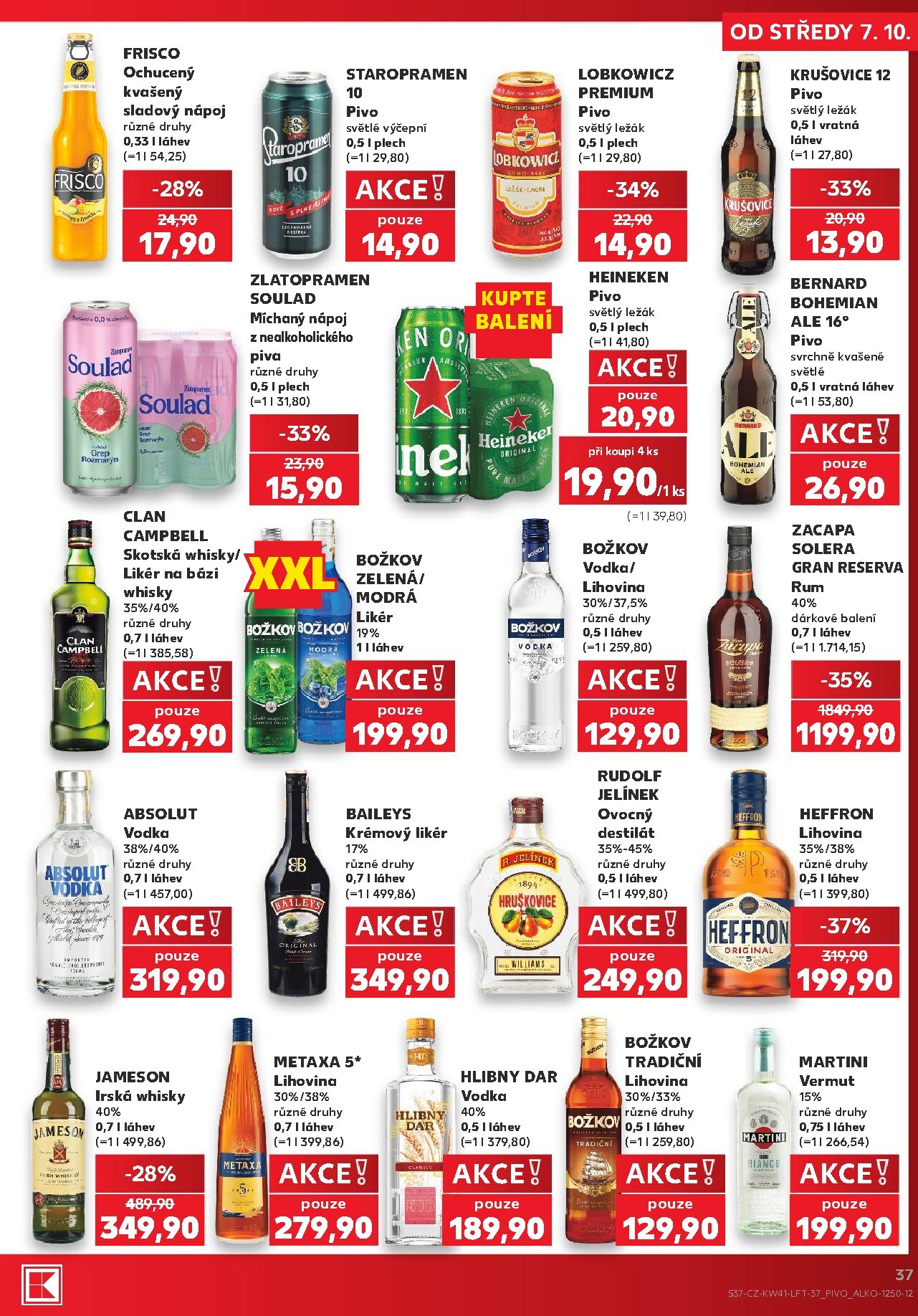 kaufland - Budoucí Kaufland - Kolín leták platný od středy 07.10.2026 do úterý 13.10.2026 - page: 37