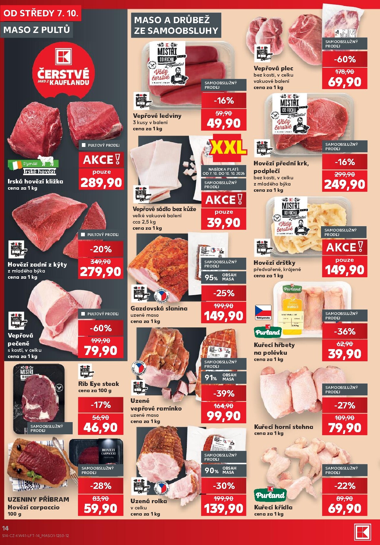 kaufland - Budoucí Kaufland - Kolín leták platný od středy 07.10.2026 do úterý 13.10.2026 - page: 14