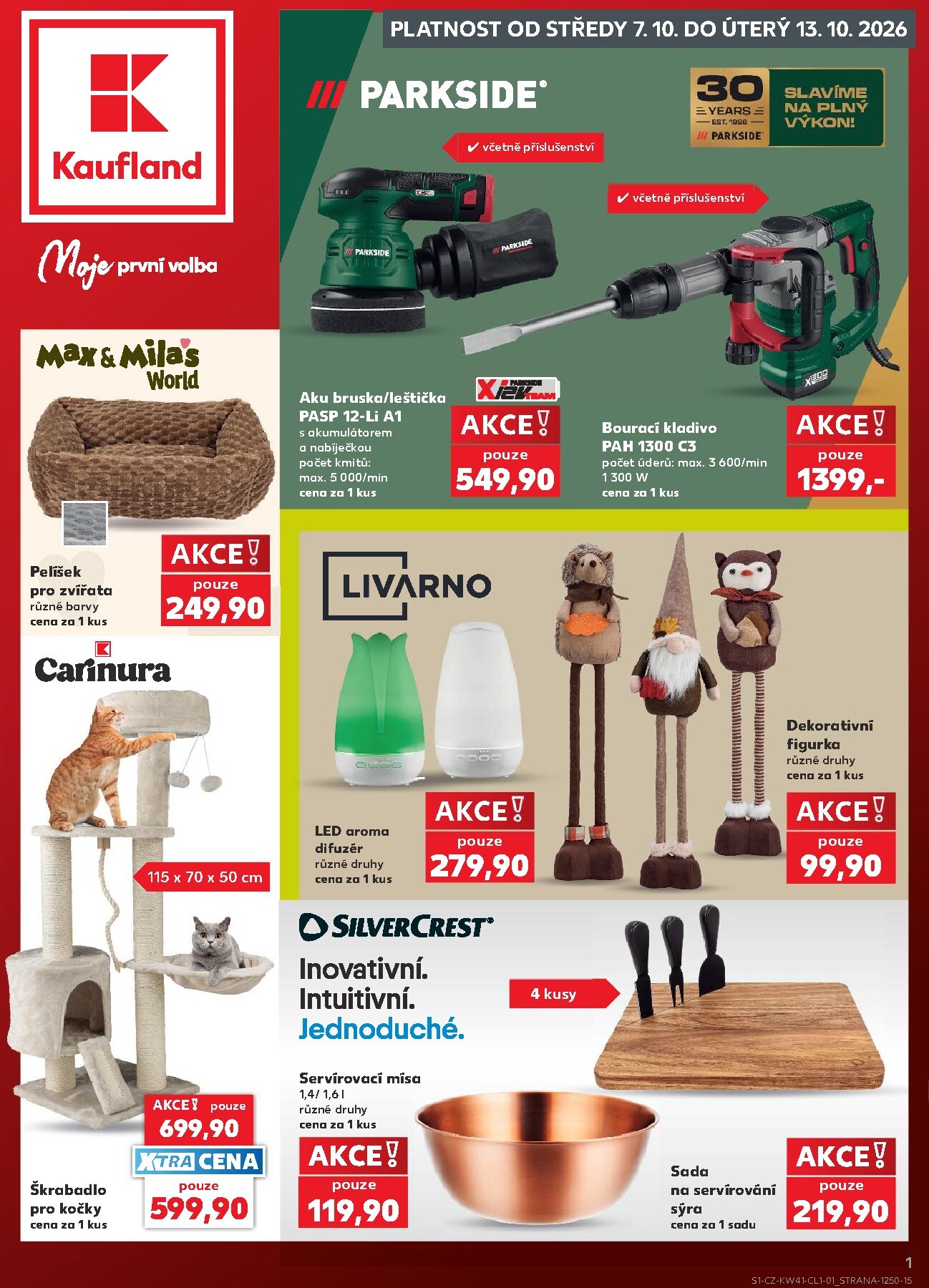 kaufland - Budoucí Kaufland - Kolín - Domácnost leták platný od středy 07.10.2026 do úterý 13.10.2026
