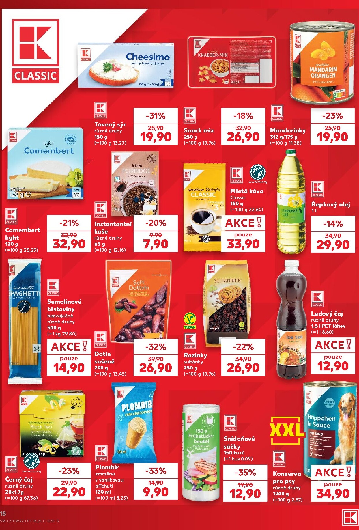 kaufland - Kaufland - Ostrava leták na příští týden od středy 14.10.2026 do úterý 20.10.2026 - page: 18