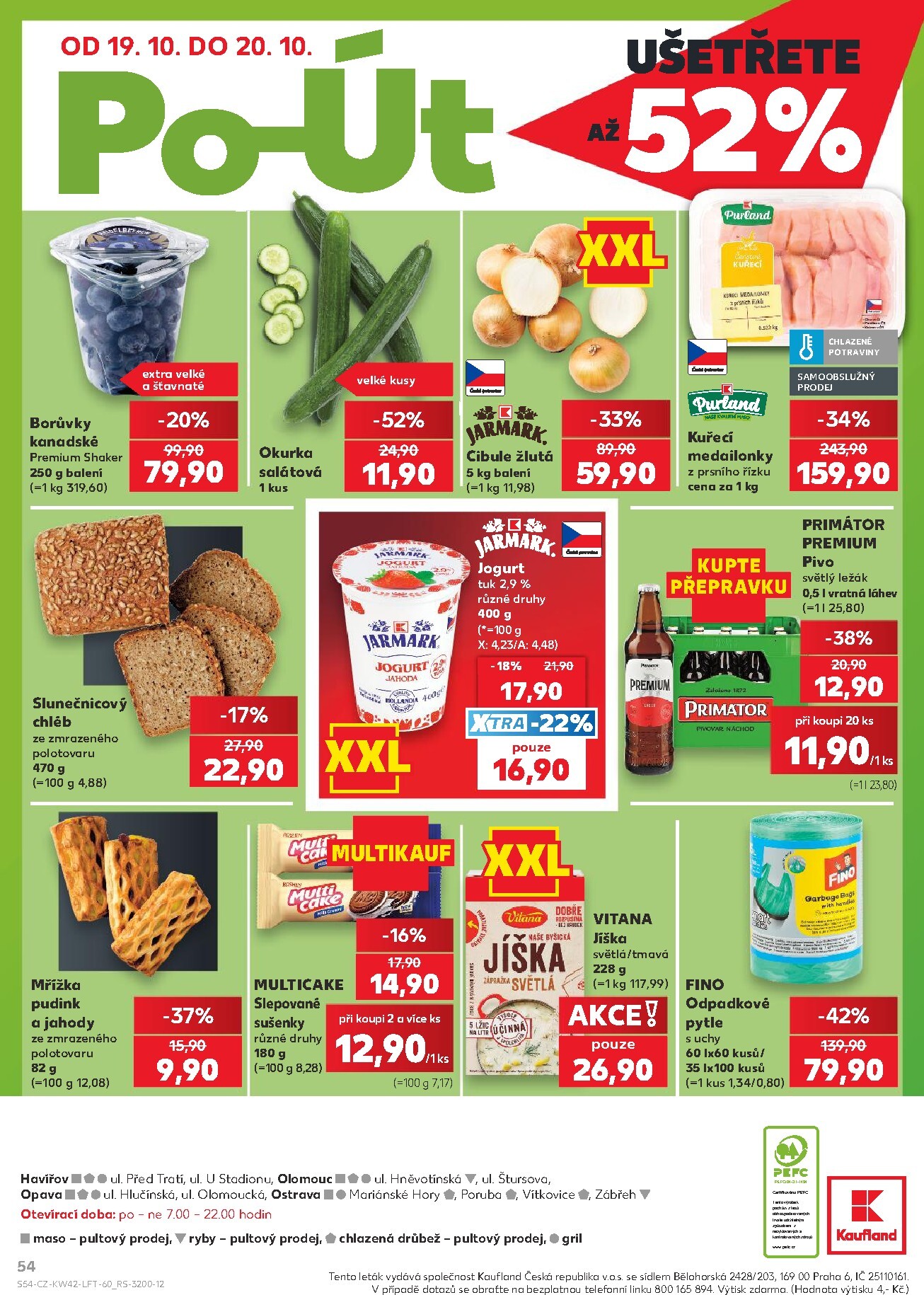 kaufland - Kaufland - Ostrava leták na příští týden od středy 14.10.2026 do úterý 20.10.2026 - page: 54