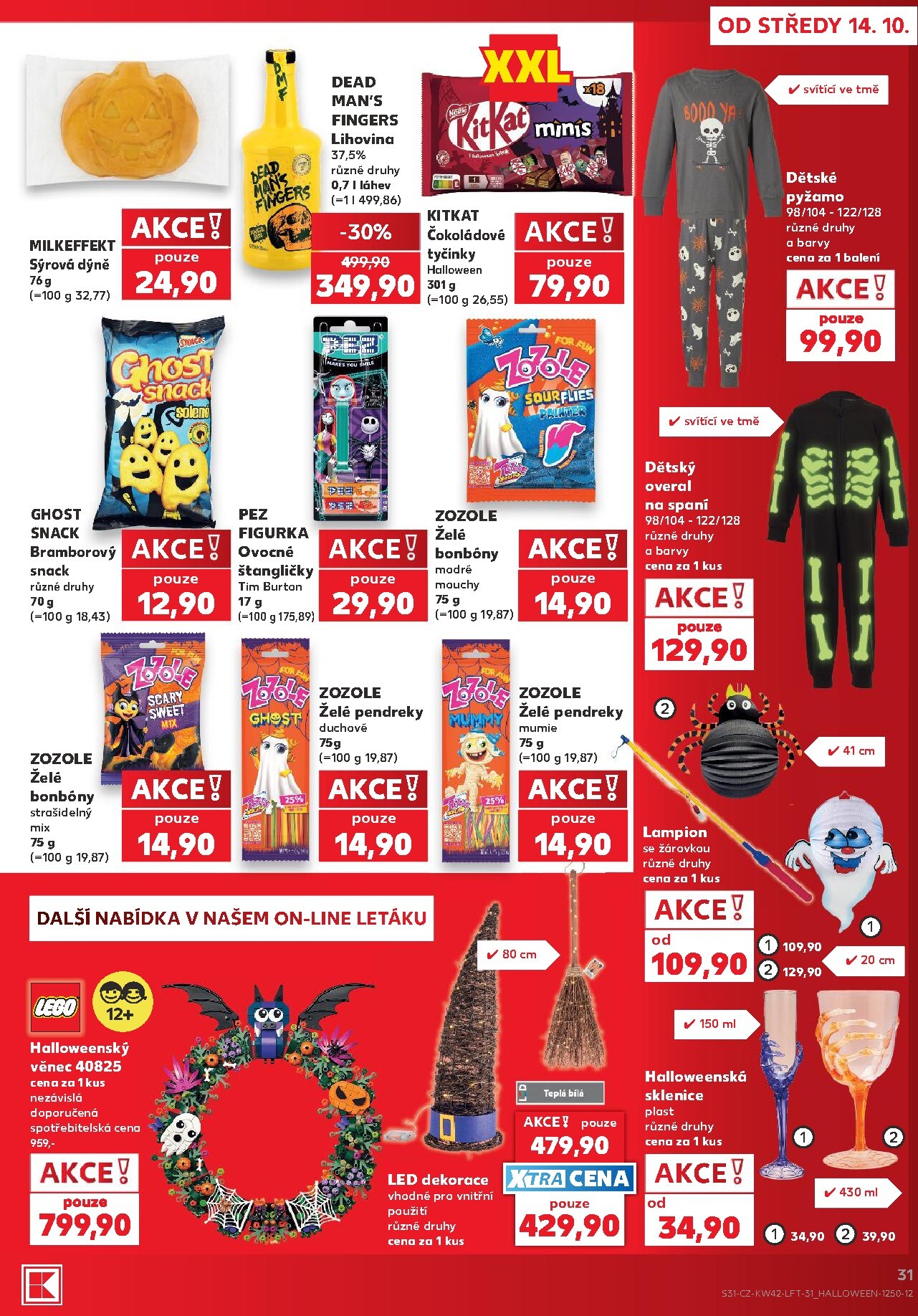kaufland - Kaufland - Ostrava leták na příští týden od středy 14.10.2026 do úterý 20.10.2026 - page: 31
