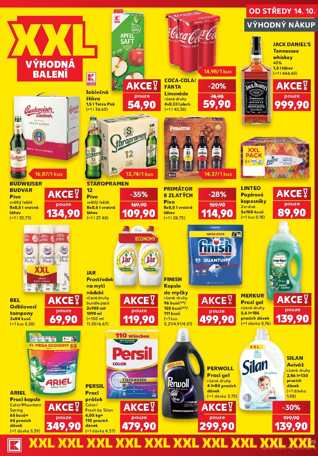 kaufland - Kaufland - Ostrava leták na příští týden od středy 14.10.2026 do úterý 20.10.2026 - page: 25