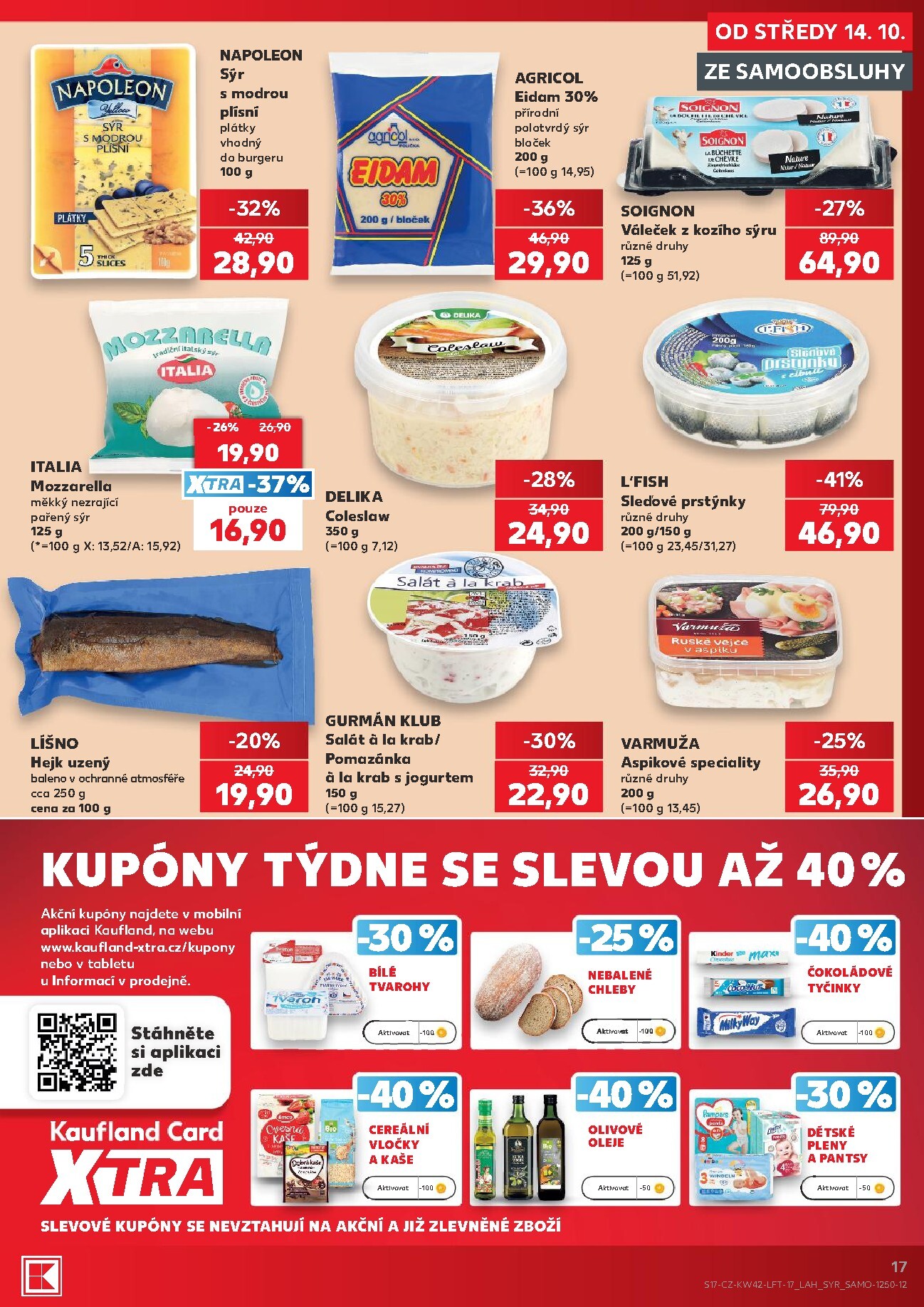 kaufland - Kaufland - Kolín leták na příští týden od středy 14.10.2026 do úterý 20.10.2026 - page: 17
