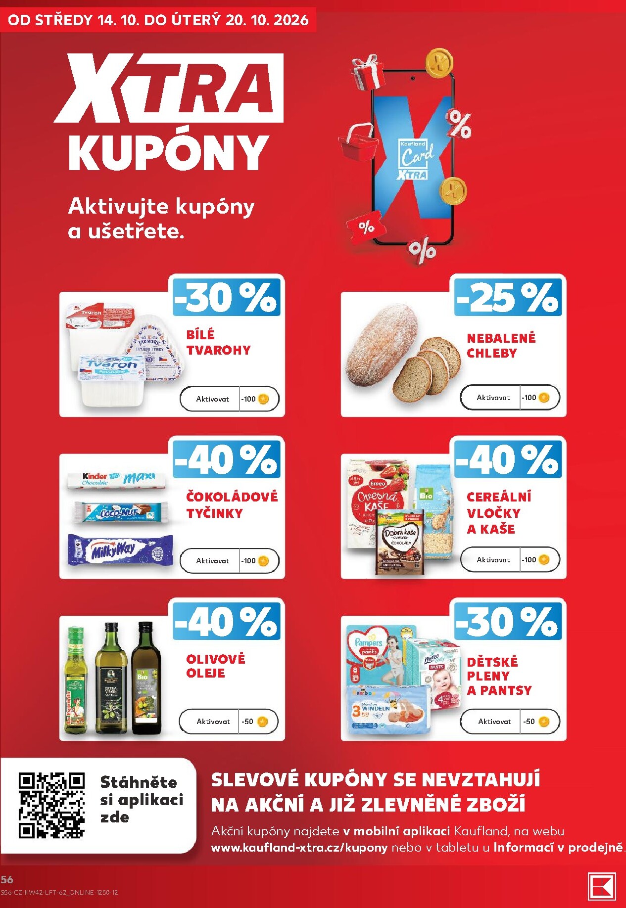 kaufland - Kaufland - Kolín leták na příští týden od středy 14.10.2026 do úterý 20.10.2026 - page: 56