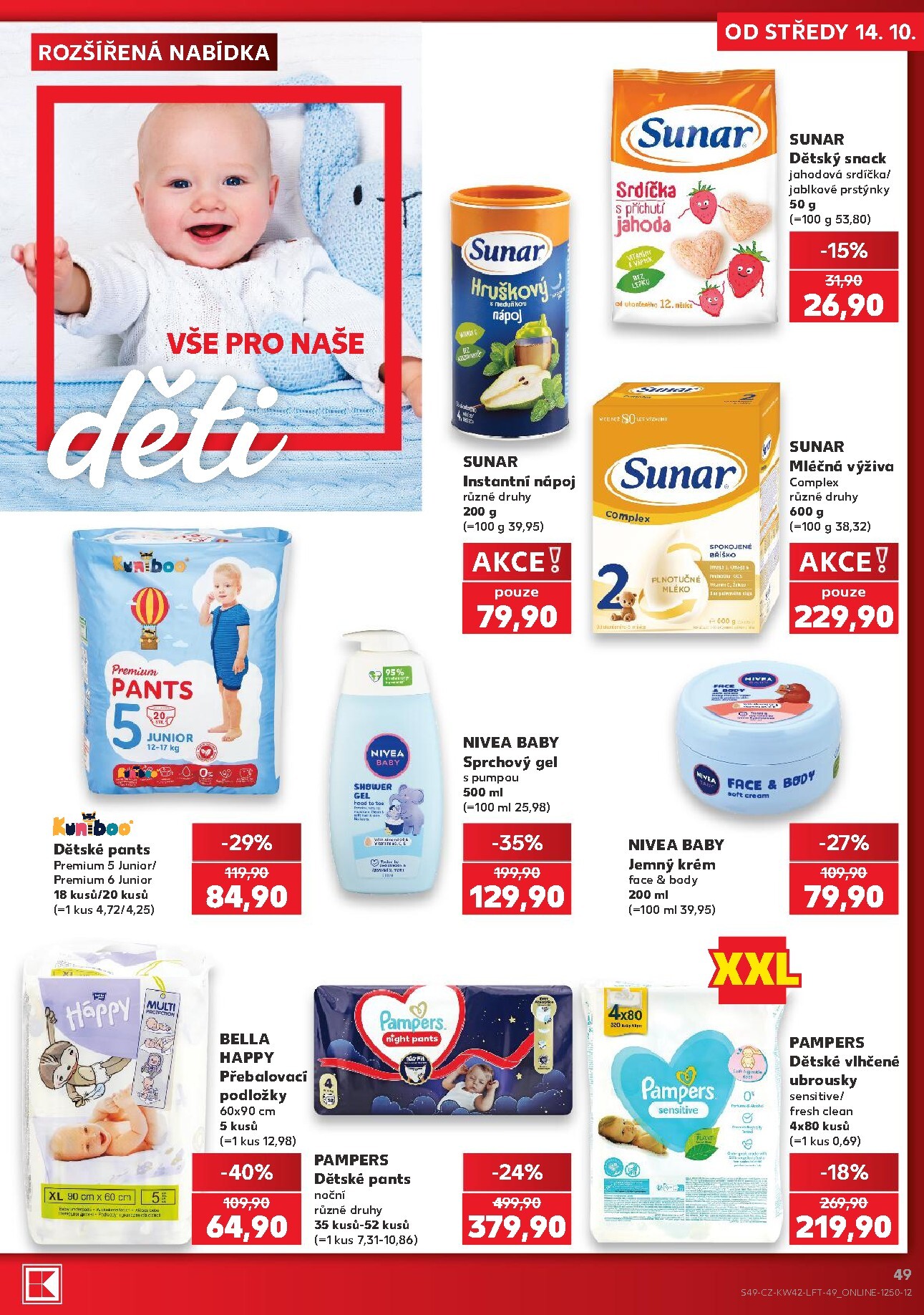 kaufland - Kaufland - Kolín leták na příští týden od středy 14.10.2026 do úterý 20.10.2026 - page: 49