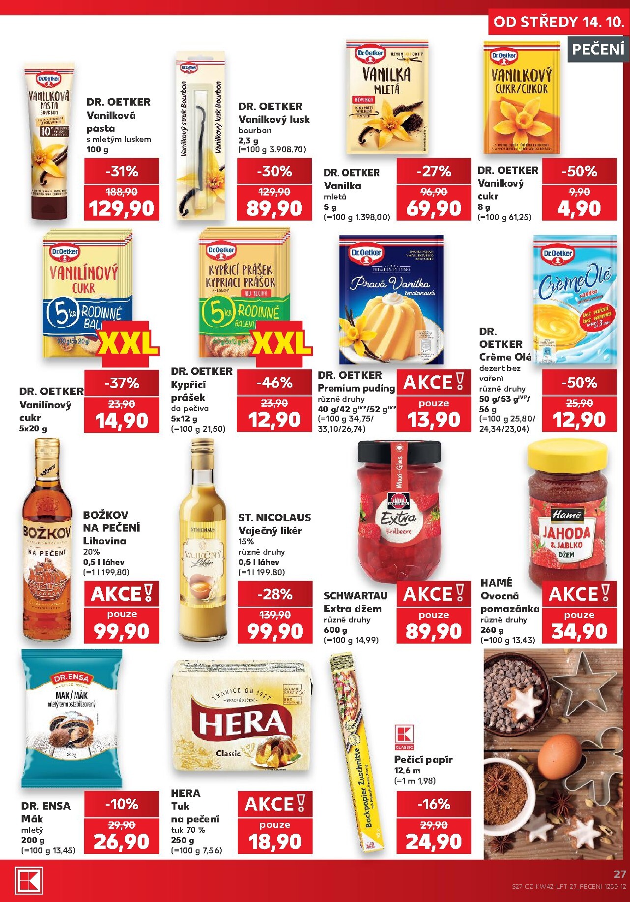 kaufland - Kaufland - Kolín leták na příští týden od středy 14.10.2026 do úterý 20.10.2026 - page: 27