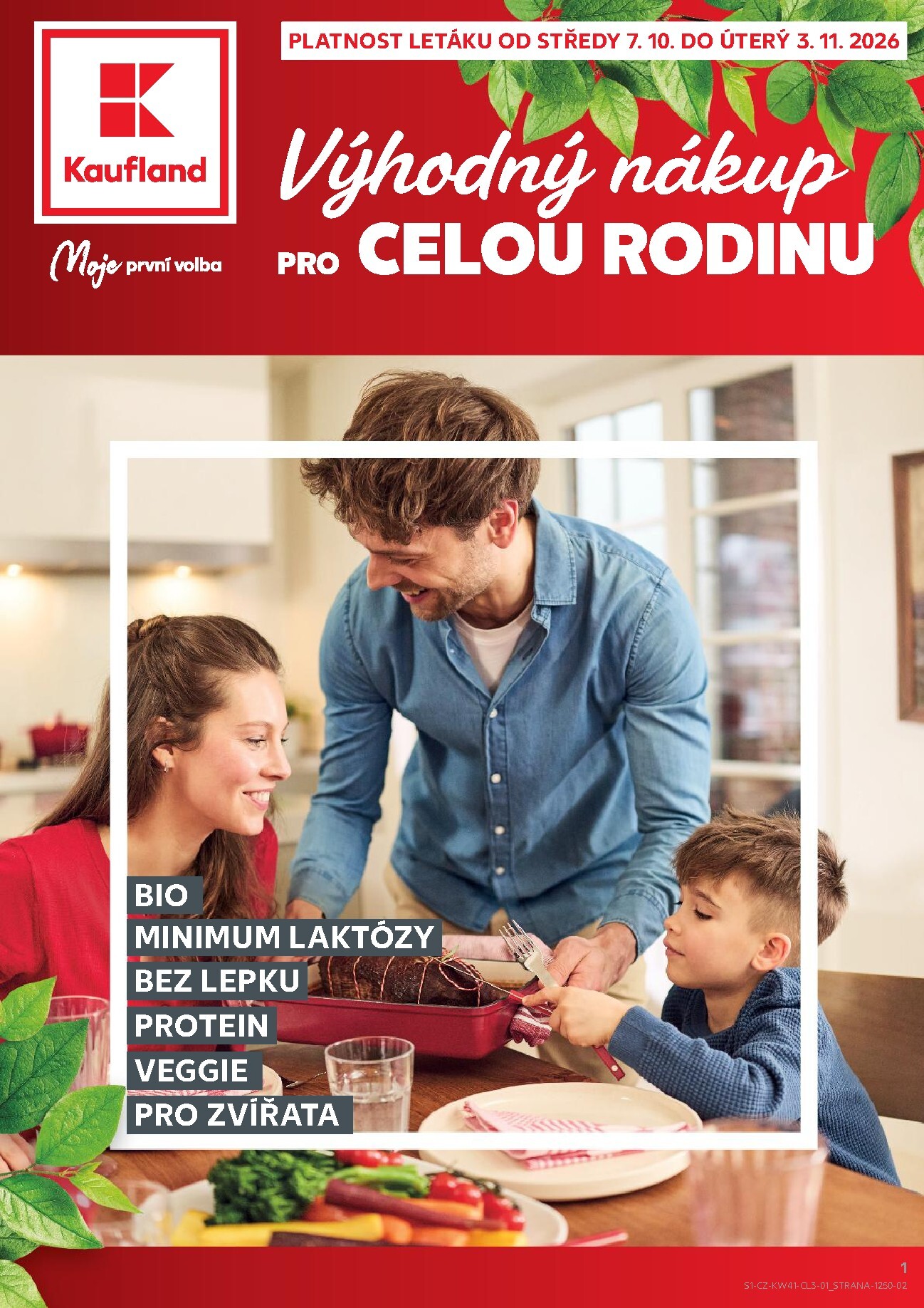kaufland - Aktuální Kaufland - Ostrava - Spotřební zboží leták platný od středy 07.10.2026 do úterý 03.11.2026