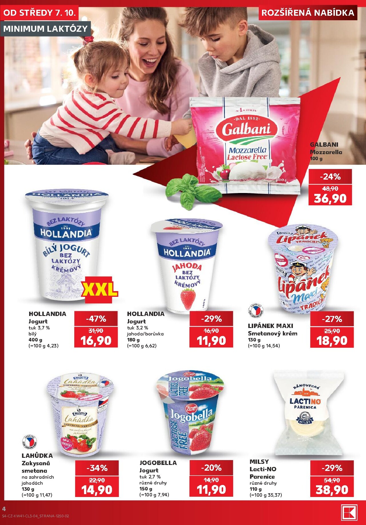 kaufland - Aktuální Kaufland - Ostrava - Spotřební zboží leták platný od středy 07.10.2026 do úterý 03.11.2026 - page: 4