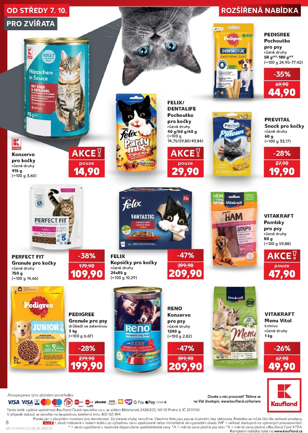 kaufland - Aktuální Kaufland - Ostrava - Spotřební zboží leták platný od středy 07.10.2026 do úterý 03.11.2026 - page: 8