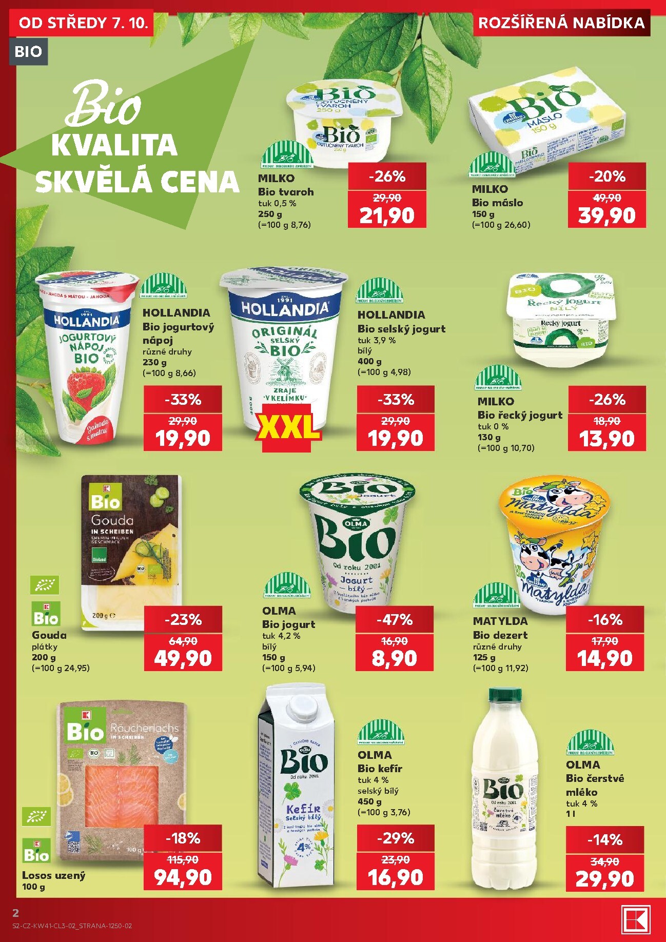 kaufland - Aktuální Kaufland - Ostrava - Spotřební zboží leták platný od středy 07.10.2026 do úterý 03.11.2026 - page: 2