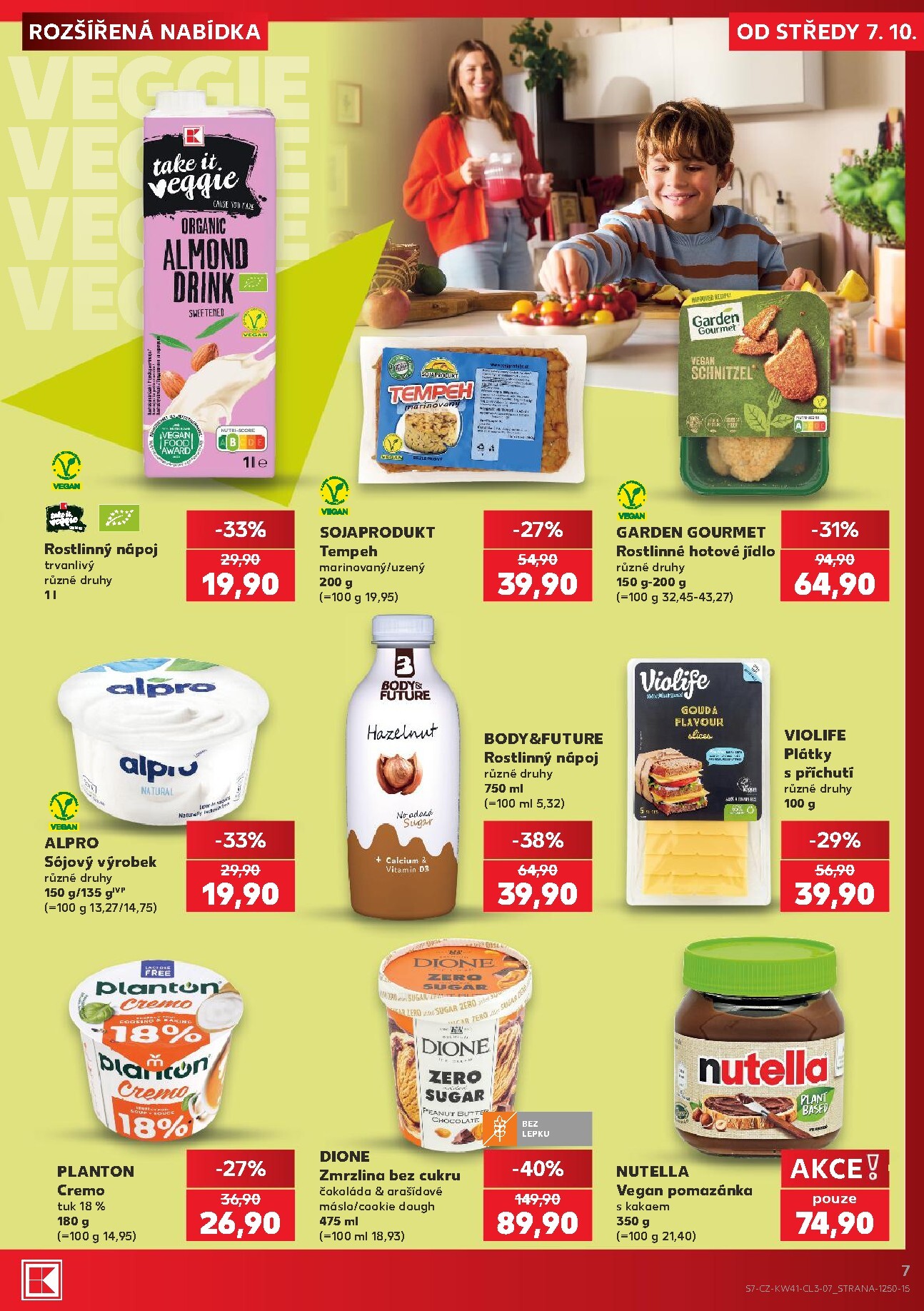 kaufland - Aktuální Kaufland - Kolín - Spotřební zboží leták platný od středy 07.10.2026 do úterý 03.11.2026 - page: 7