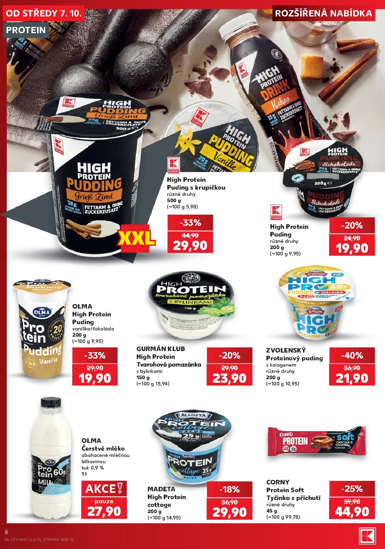 kaufland - Aktuální Kaufland - Kolín - Spotřební zboží leták platný od středy 07.10.2026 do úterý 03.11.2026 - page: 6