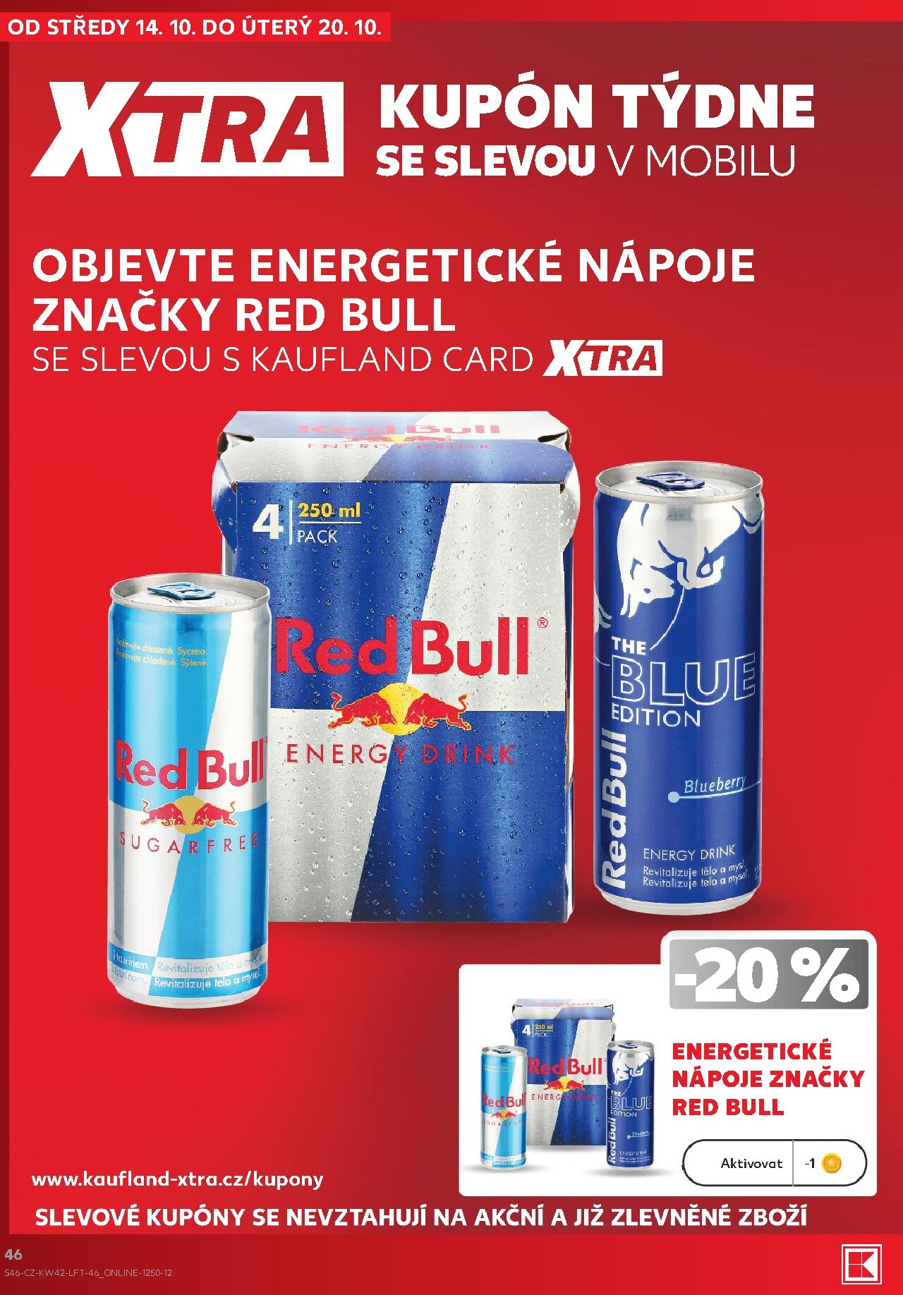 kaufland - Kaufland - Praha 4 leták na příští týden od středy 14.10.2026 do úterý 20.10.2026 - page: 46
