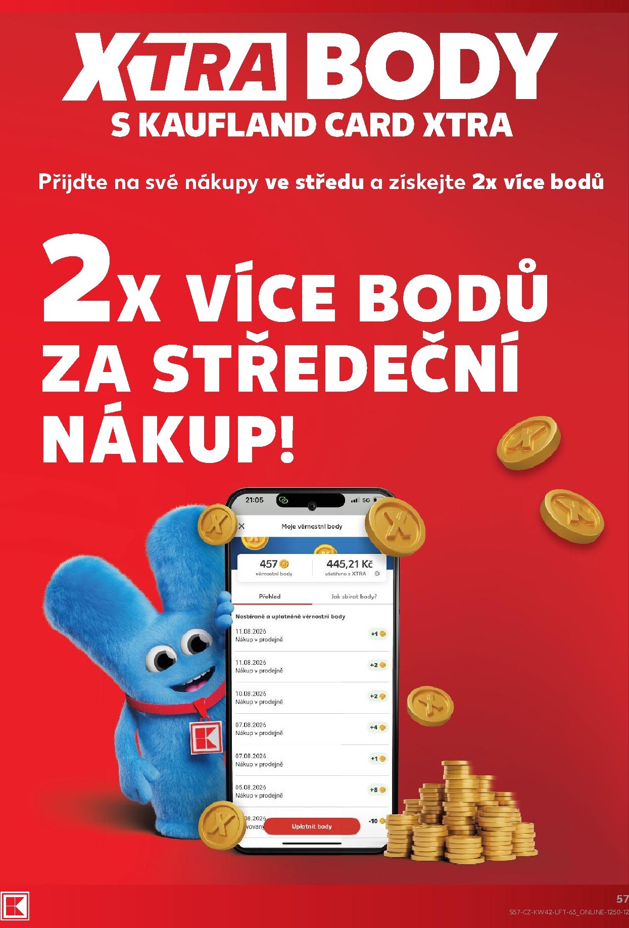 kaufland - Kaufland - Praha 4 leták na příští týden od středy 14.10.2026 do úterý 20.10.2026 - page: 57