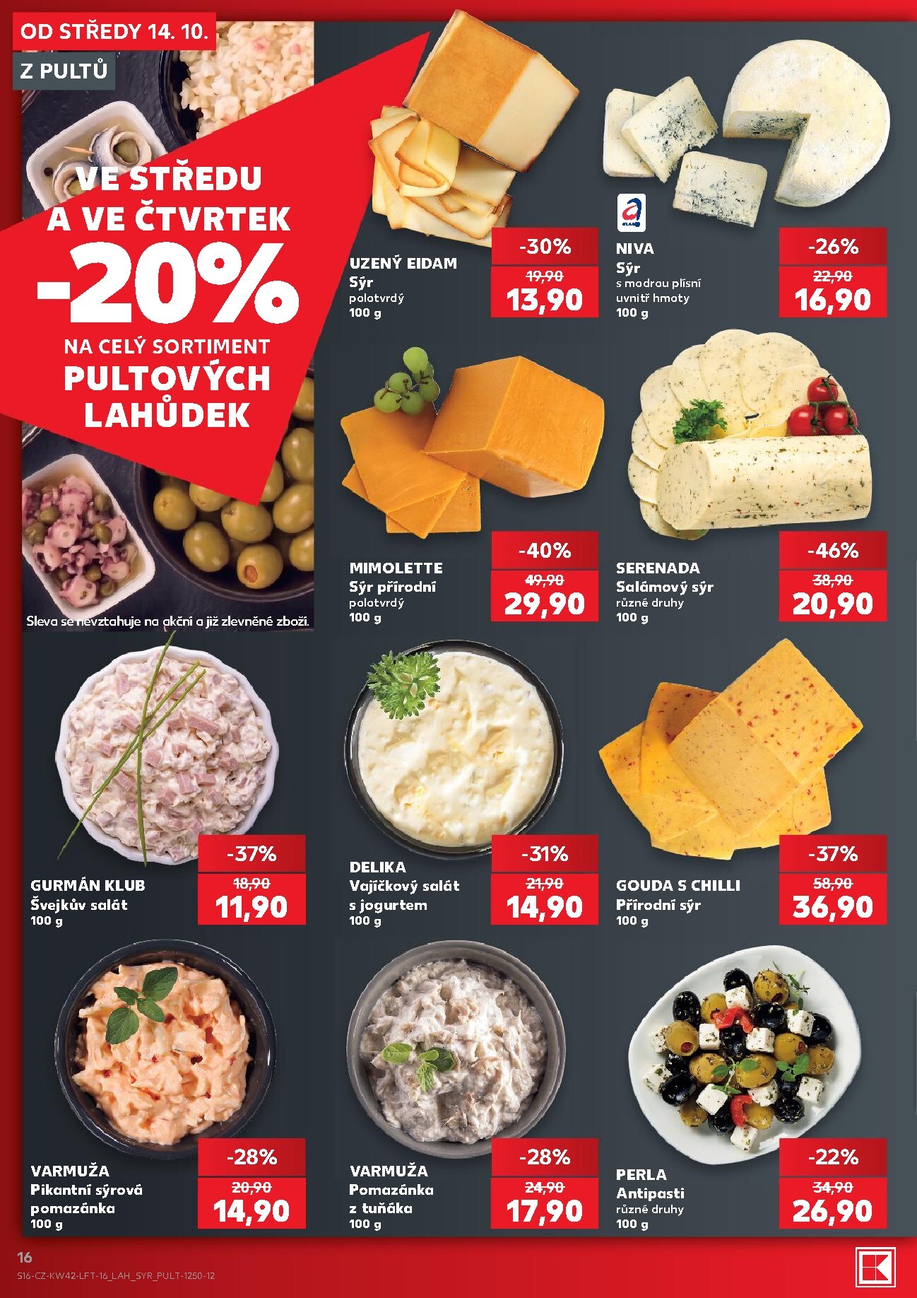 kaufland - Kaufland - Praha 4 leták na příští týden od středy 14.10.2026 do úterý 20.10.2026 - page: 16