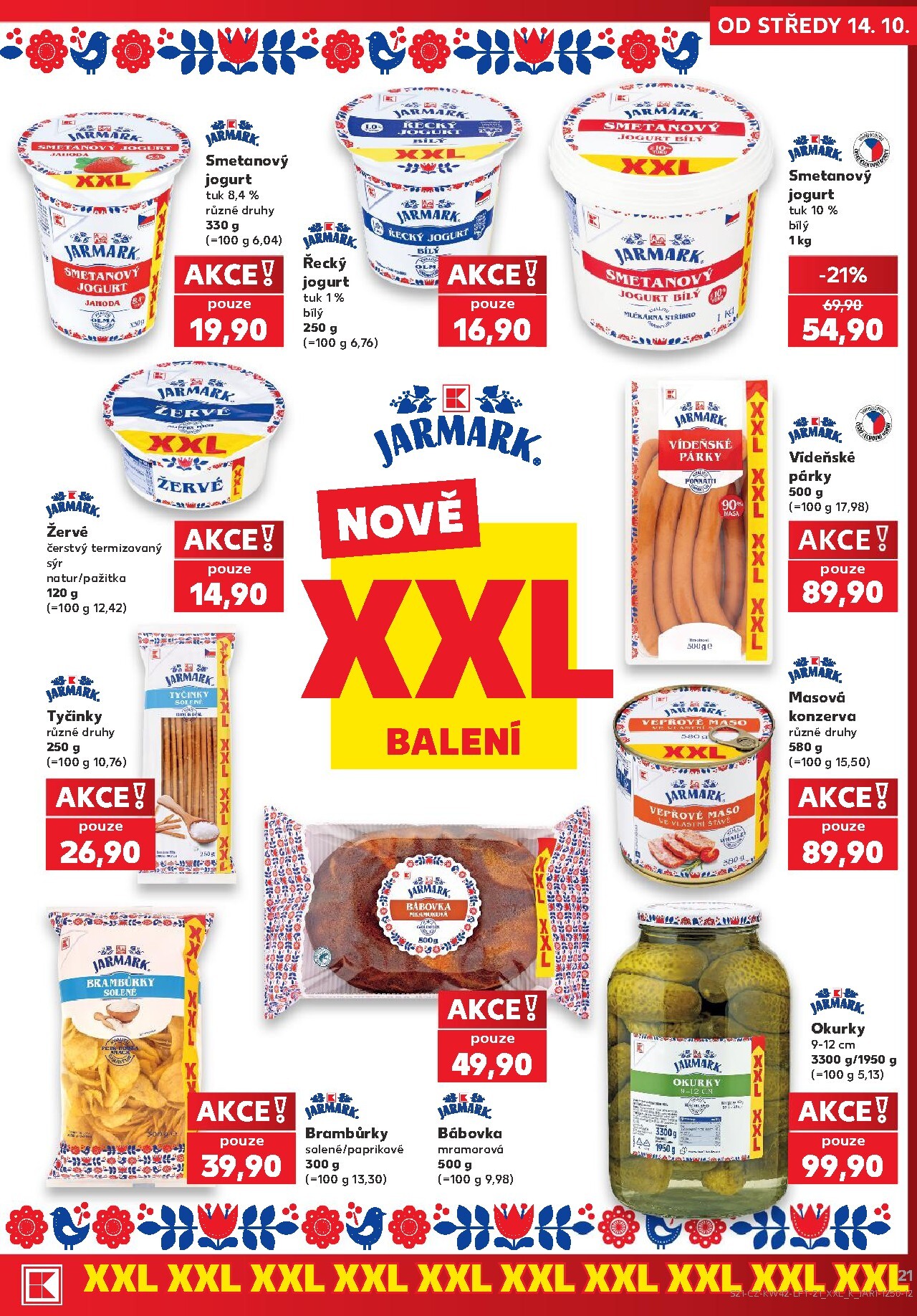 kaufland - Kaufland - Praha 4 leták na příští týden od středy 14.10.2026 do úterý 20.10.2026 - page: 21
