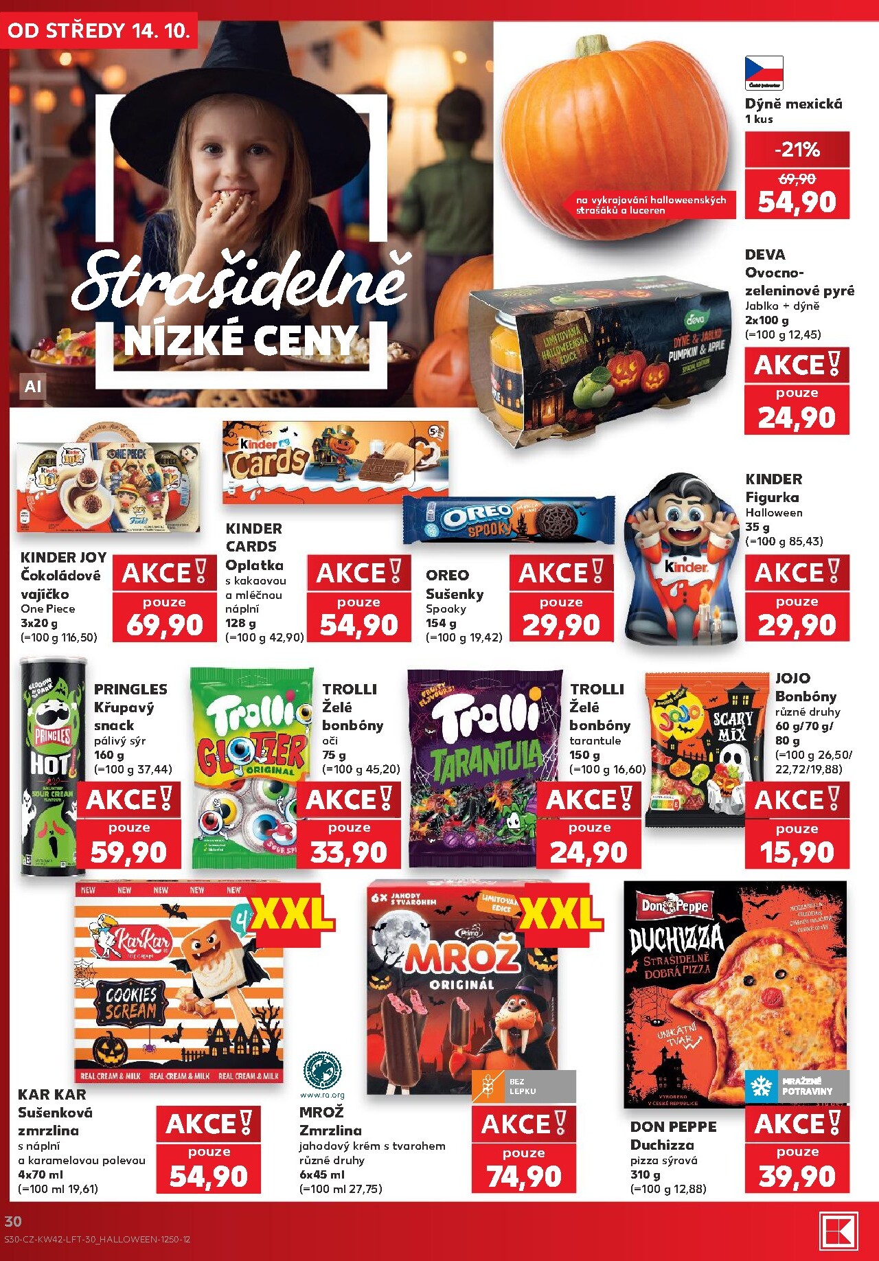 kaufland - Kaufland - Praha 4 leták na příští týden od středy 14.10.2026 do úterý 20.10.2026 - page: 30