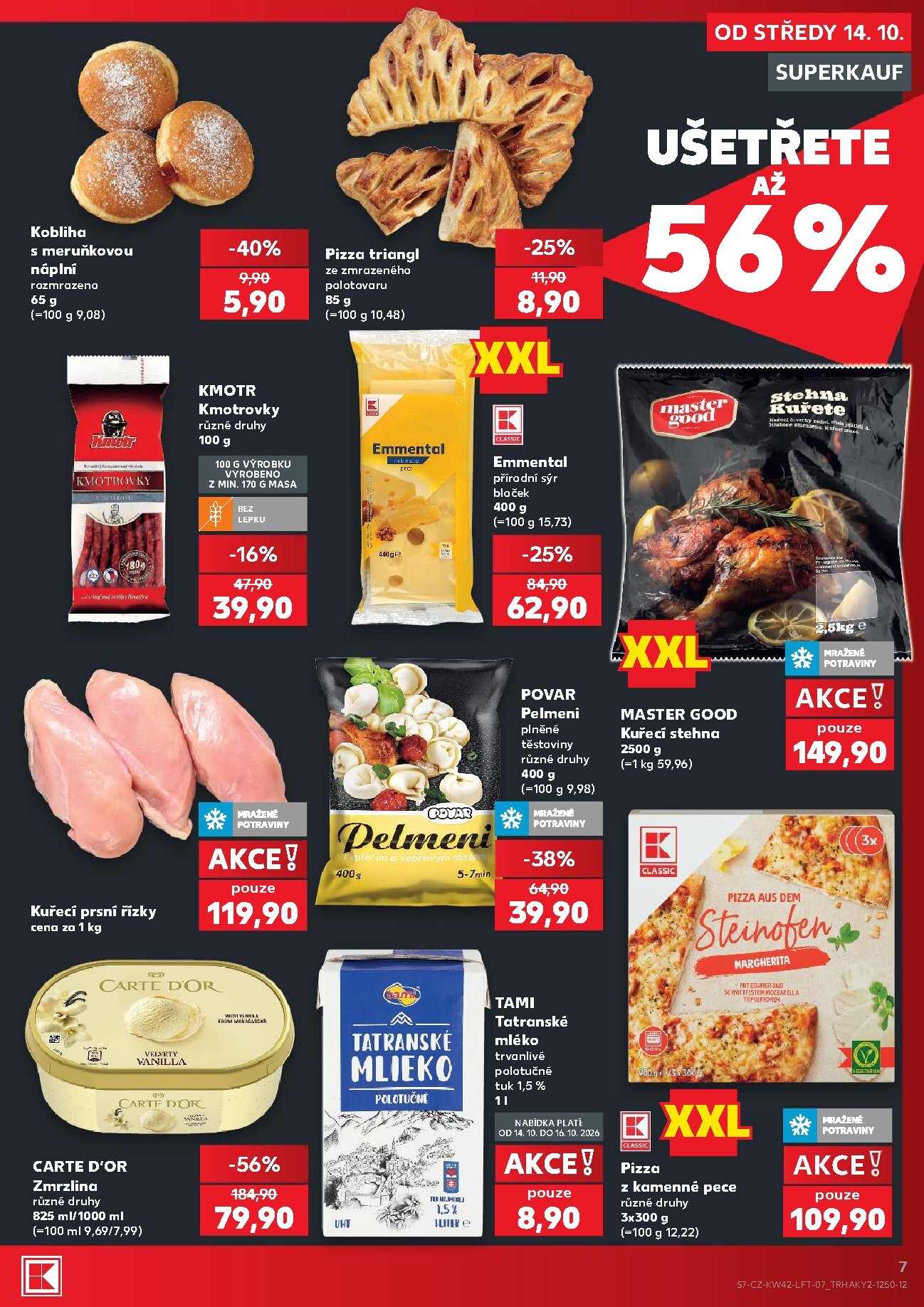 kaufland - Kaufland - Brno leták na příští týden od středy 14.10.2026 do úterý 20.10.2026 - page: 7