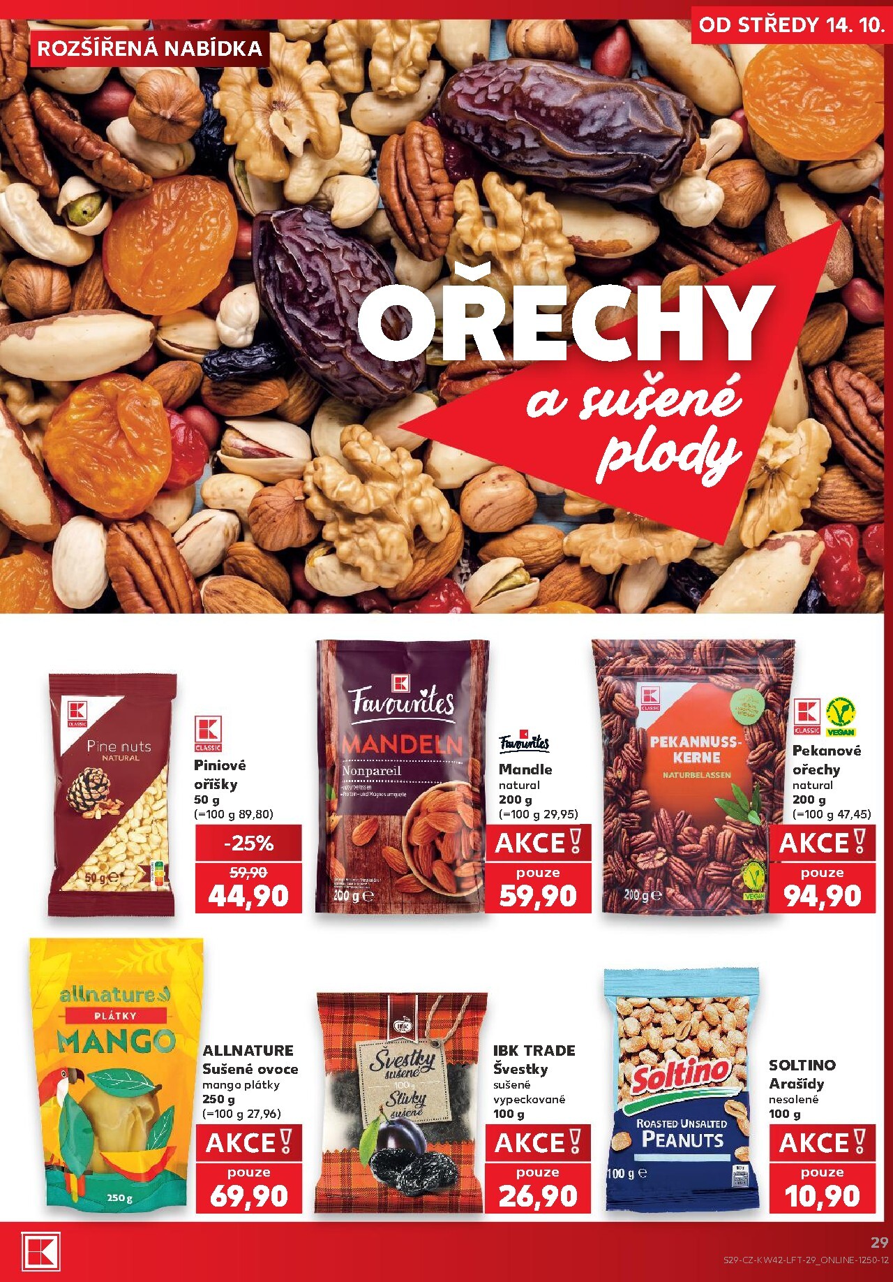 kaufland - Kaufland - Brno leták na příští týden od středy 14.10.2026 do úterý 20.10.2026 - page: 29
