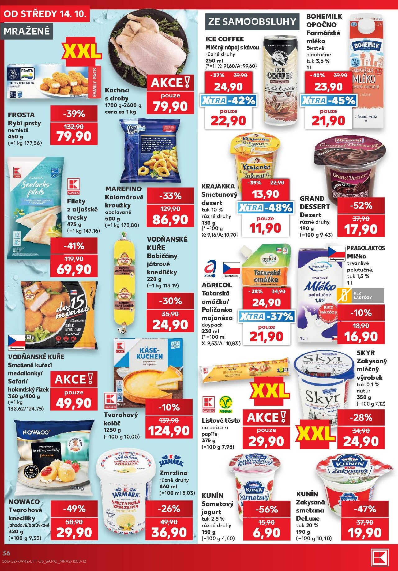 kaufland - Kaufland - Brno leták na příští týden od středy 14.10.2026 do úterý 20.10.2026 - page: 36