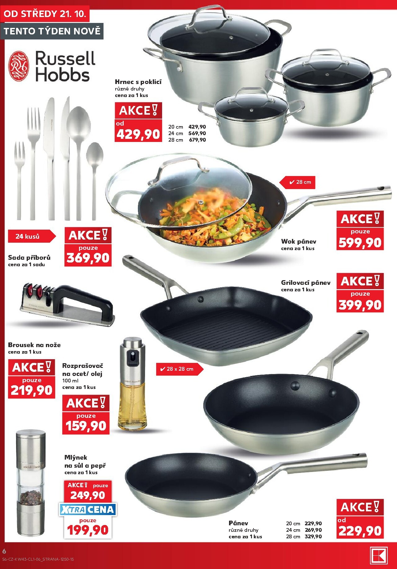 kaufland - Kaufland - Ostrava - Spotřební zboží leták na příští týden od středy 21.10.2026 do úterý 27.10.2026 - page: 6