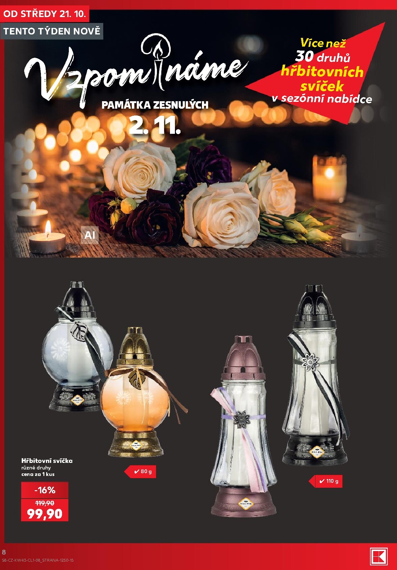 kaufland - Kaufland - Ostrava - Spotřební zboží leták na příští týden od středy 21.10.2026 do úterý 27.10.2026 - page: 8