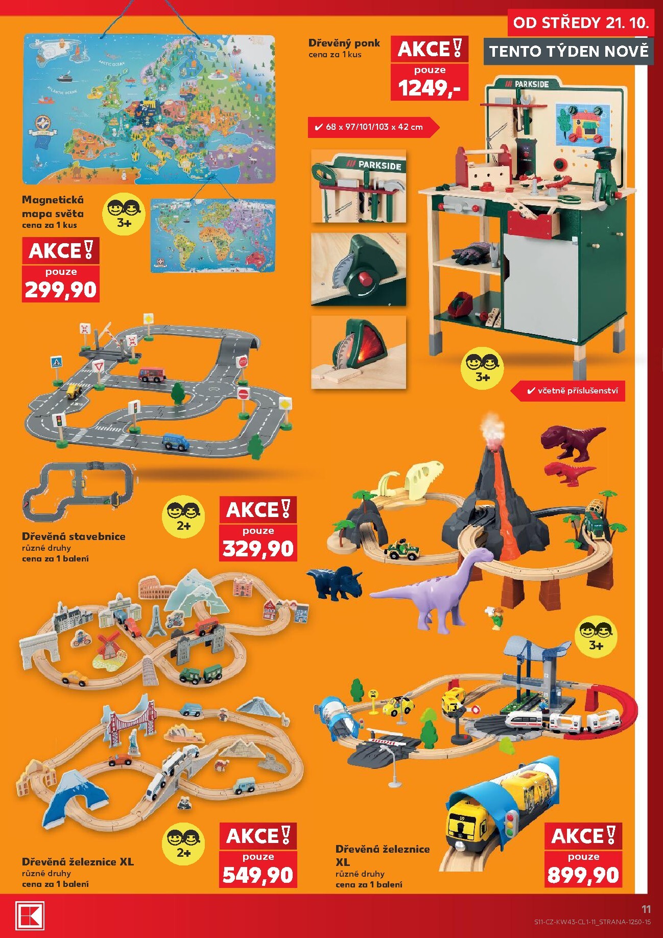 kaufland - Kaufland - Ostrava - Spotřební zboží leták na příští týden od středy 21.10.2026 do úterý 27.10.2026 - page: 11