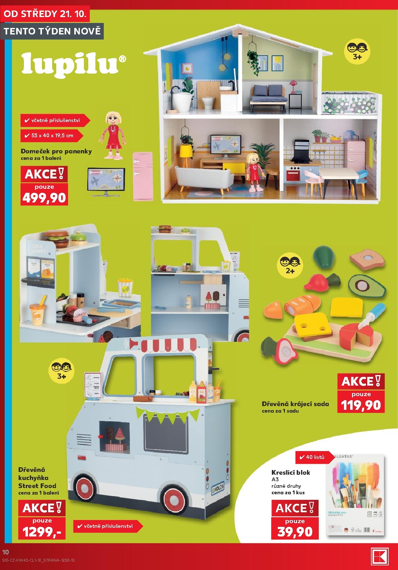 kaufland - Kaufland - Ostrava - Spotřební zboží leták na příští týden od středy 21.10.2026 do úterý 27.10.2026 - page: 10