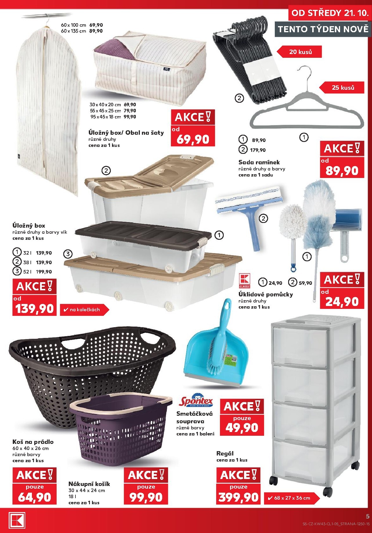 kaufland - Kaufland - Ostrava - Spotřební zboží leták na příští týden od středy 21.10.2026 do úterý 27.10.2026 - page: 5
