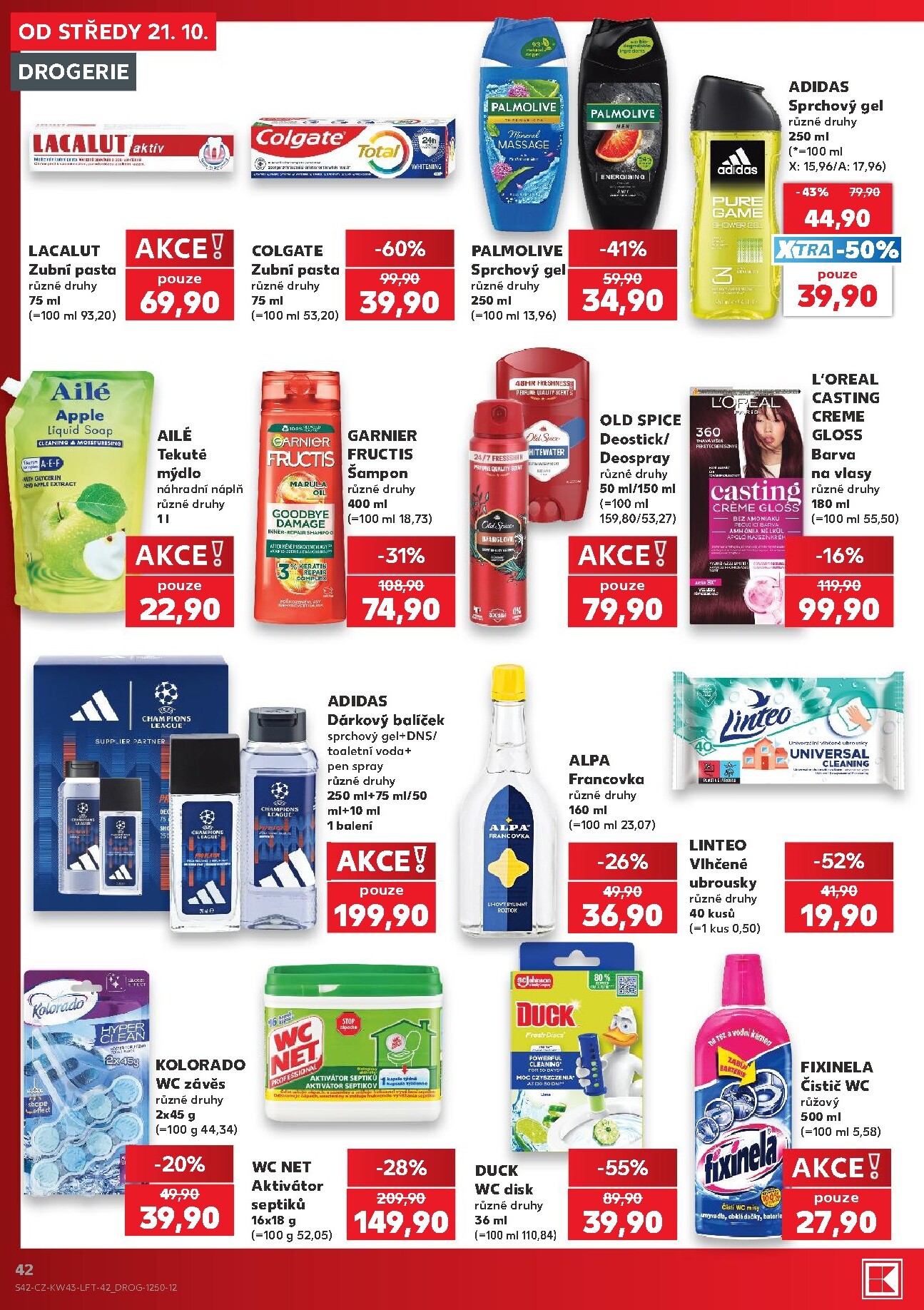 kaufland - Kaufland - Ostrava leták na příští týden od středy 21.10.2026 do úterý 27.10.2026 - page: 42
