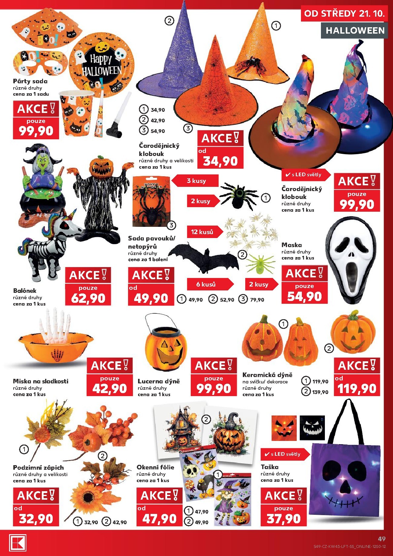 kaufland - Kaufland - Ostrava leták na příští týden od středy 21.10.2026 do úterý 27.10.2026 - page: 49