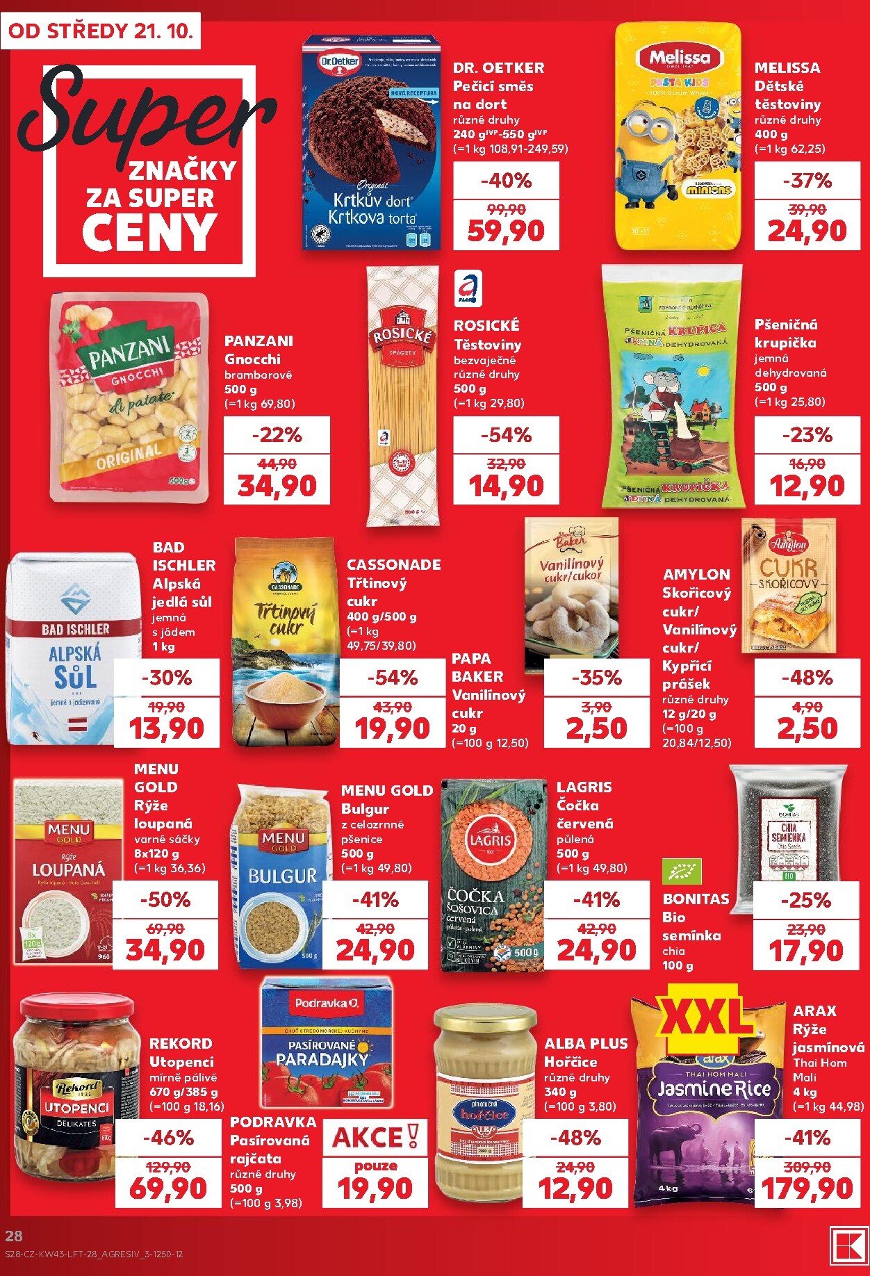 kaufland - Kaufland - Ostrava leták na příští týden od středy 21.10.2026 do úterý 27.10.2026 - page: 28