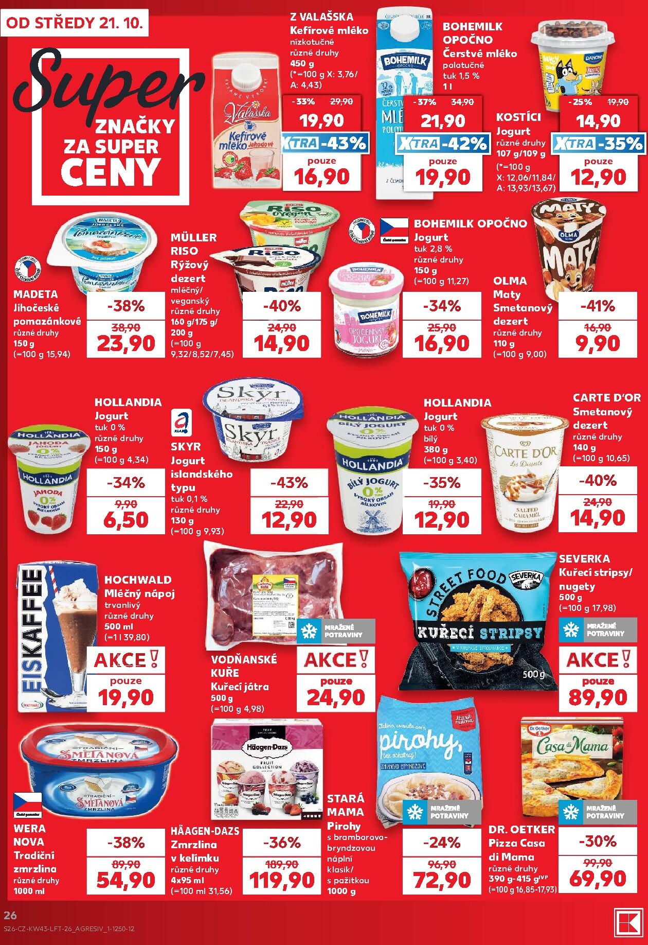 kaufland - Kaufland - Ostrava leták na příští týden od středy 21.10.2026 do úterý 27.10.2026 - page: 26
