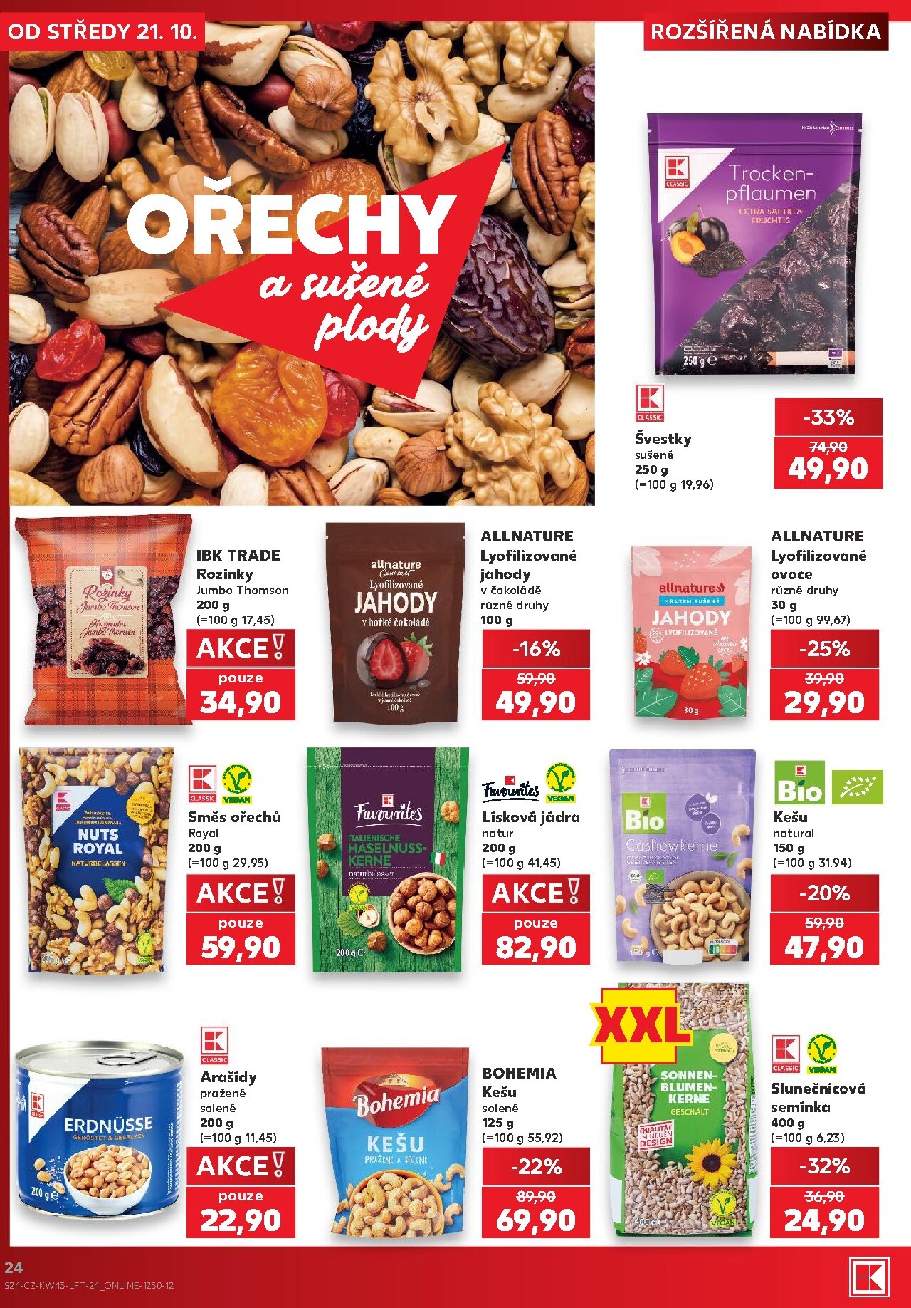 kaufland - Kaufland - Ostrava leták na příští týden od středy 21.10.2026 do úterý 27.10.2026 - page: 24