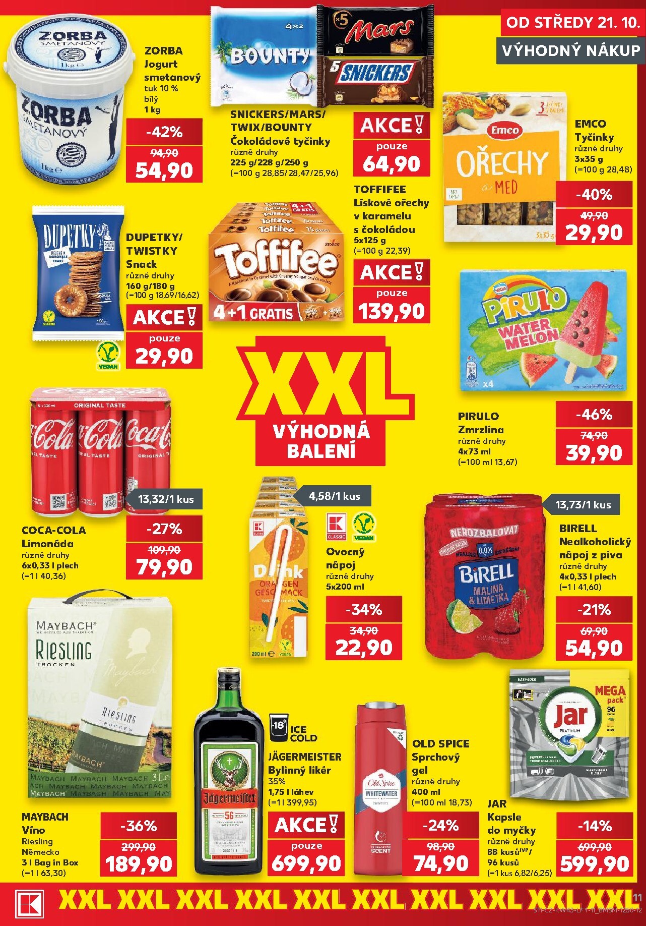 kaufland - Kaufland - Brno leták na příští týden od středy 21.10.2026 do úterý 27.10.2026 - page: 11
