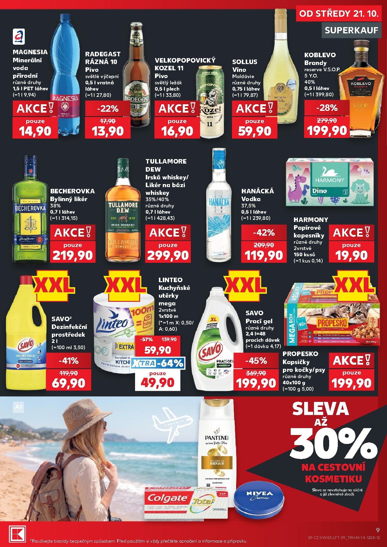 kaufland - Kaufland - Brno leták na příští týden od středy 21.10.2026 do úterý 27.10.2026 - page: 9