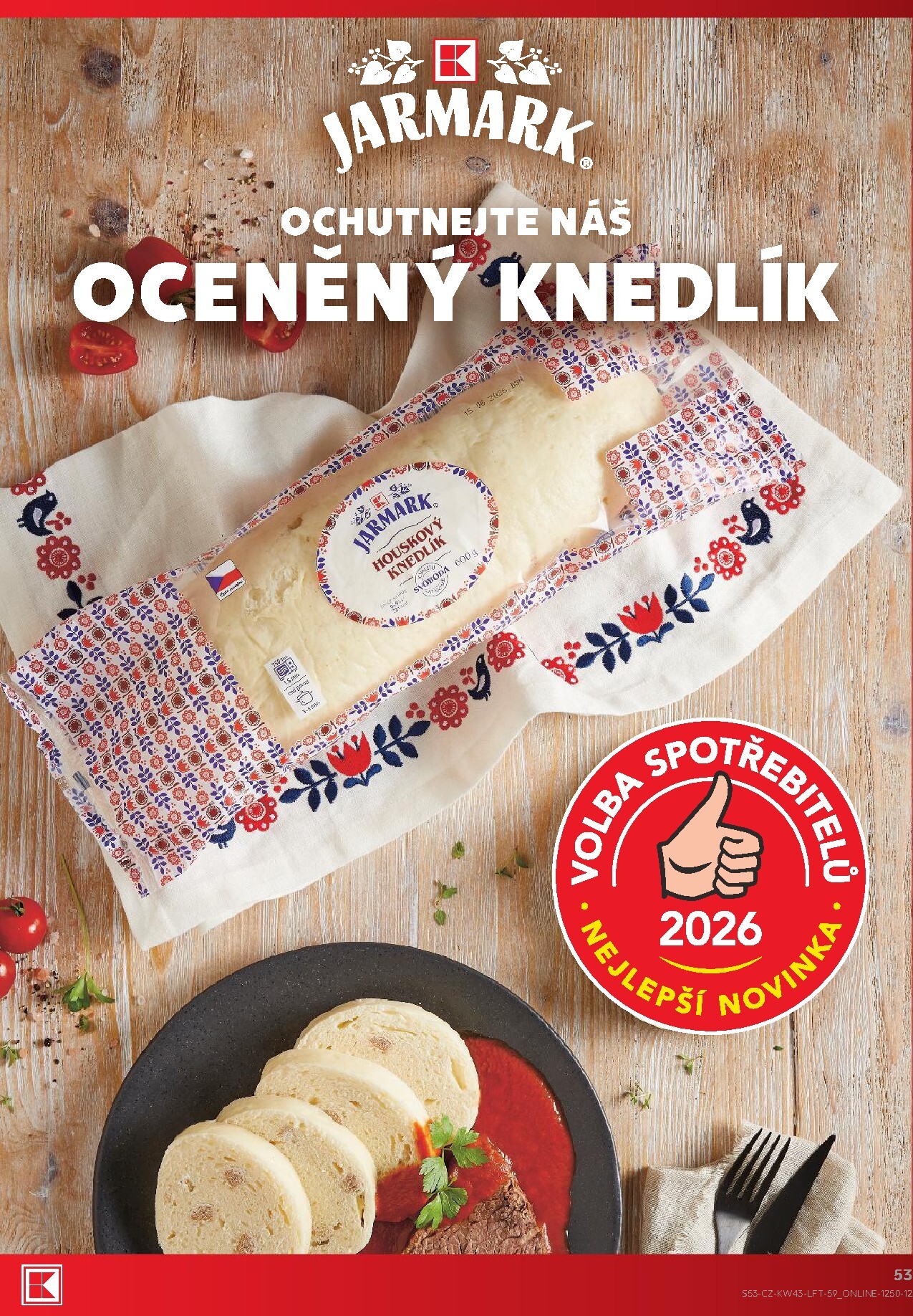 kaufland - Kaufland - Brno leták na příští týden od středy 21.10.2026 do úterý 27.10.2026 - page: 53