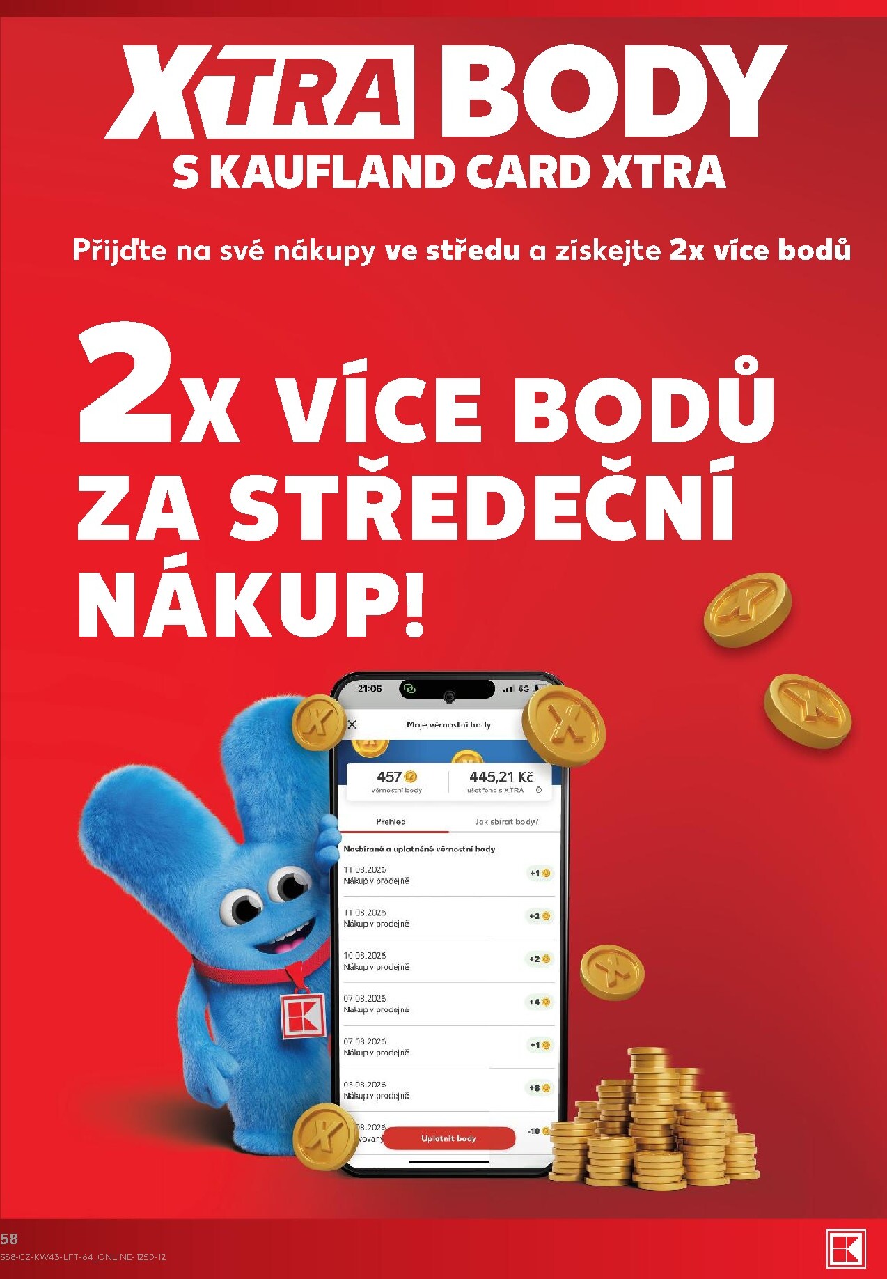 kaufland - Kaufland - Brno leták na příští týden od středy 21.10.2026 do úterý 27.10.2026 - page: 58