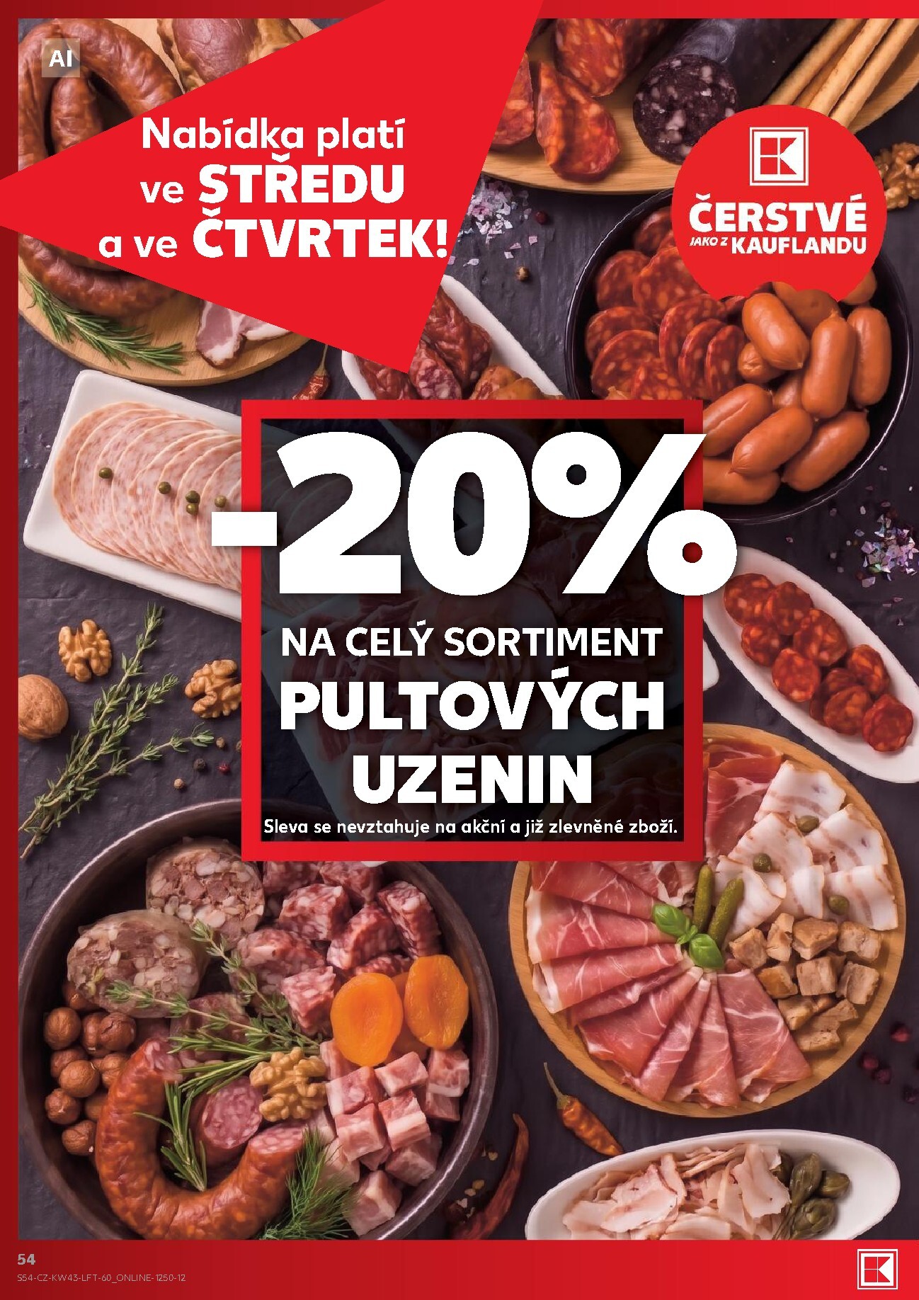 kaufland - Kaufland - Brno leták na příští týden od středy 21.10.2026 do úterý 27.10.2026 - page: 54