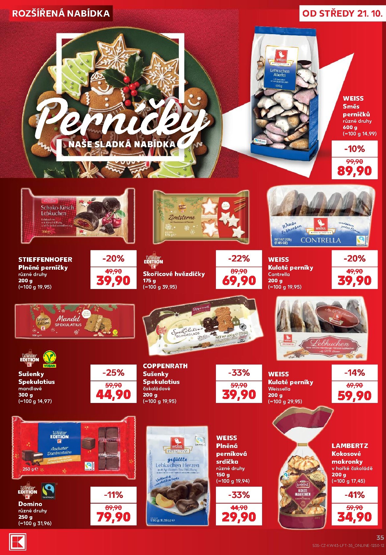 kaufland - Kaufland - Brno leták na příští týden od středy 21.10.2026 do úterý 27.10.2026 - page: 35