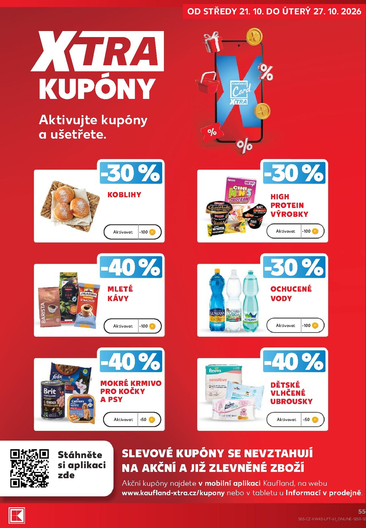 kaufland - Kaufland - Kolín leták na příští týden od středy 21.10.2026 do úterý 27.10.2026 - page: 55