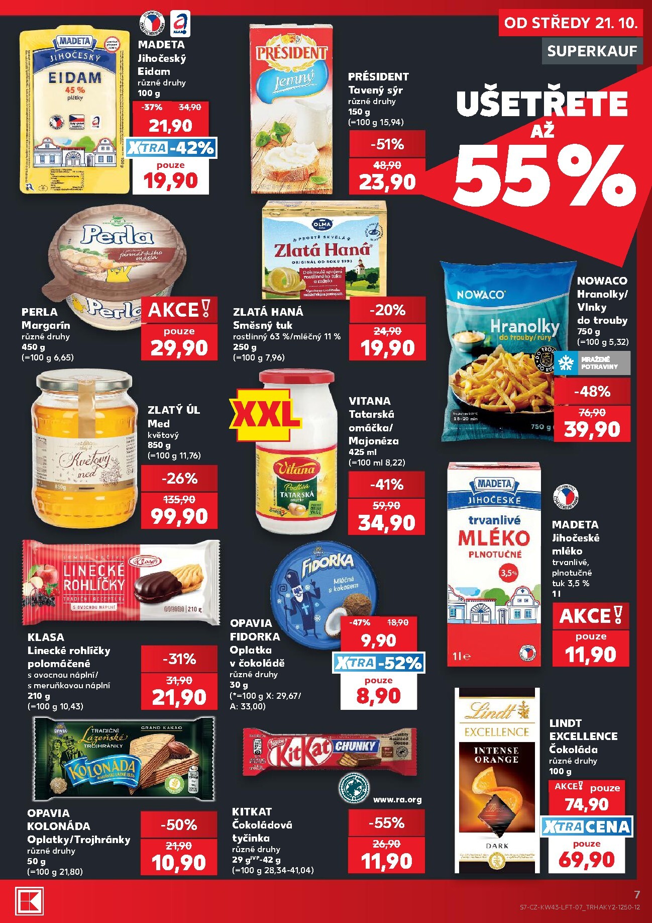 kaufland - Kaufland - Kolín leták na příští týden od středy 21.10.2026 do úterý 27.10.2026 - page: 7