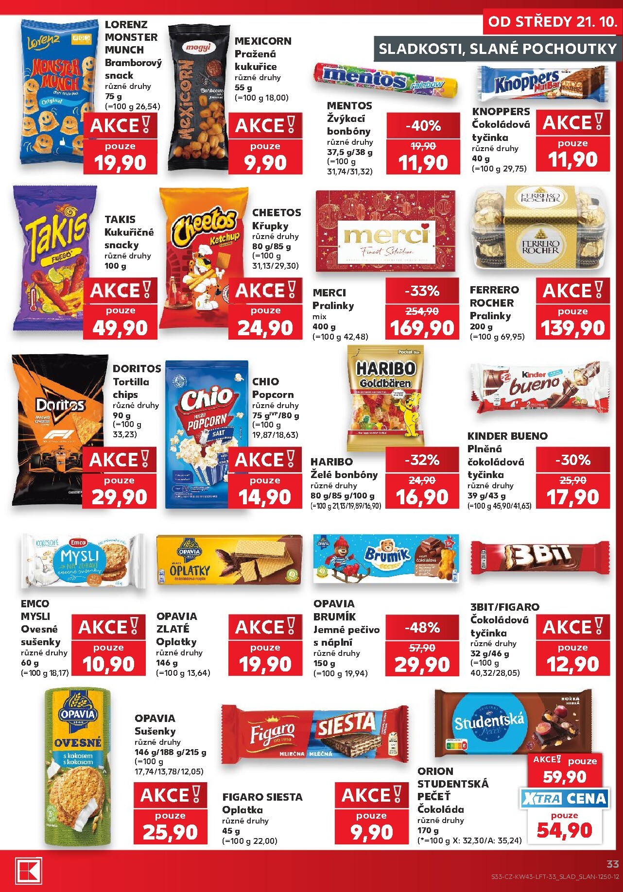 kaufland - Kaufland - Kolín leták na příští týden od středy 21.10.2026 do úterý 27.10.2026 - page: 33