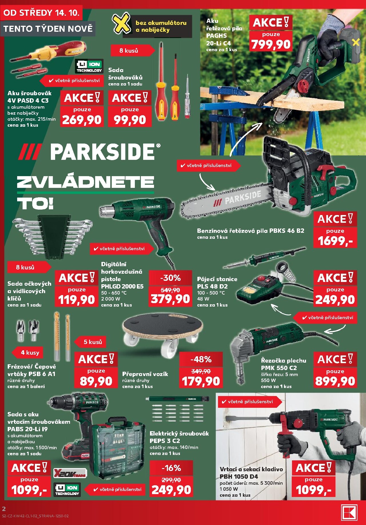 kaufland - Aktuální Kaufland - Kolín - Spotřební zboží leták platný od středy 14.10.2026 do úterý 20.10.2026 - page: 2