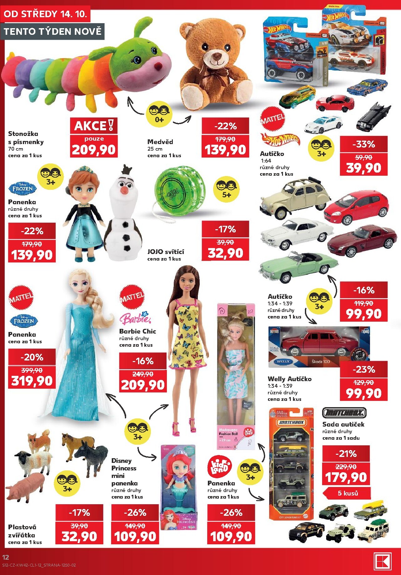 kaufland - Aktuální Kaufland - Kolín - Spotřební zboží leták platný od středy 14.10.2026 do úterý 20.10.2026 - page: 12