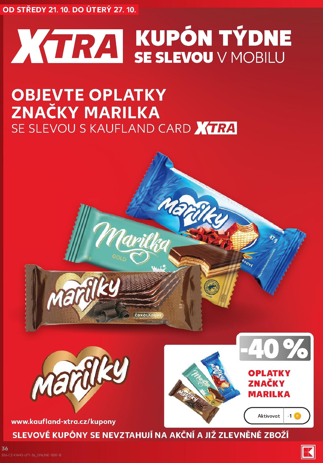 kaufland - Aktuální Kaufland - Karviná leták platný od středy 21.10.2026 do úterý 27.10.2026 - page: 36