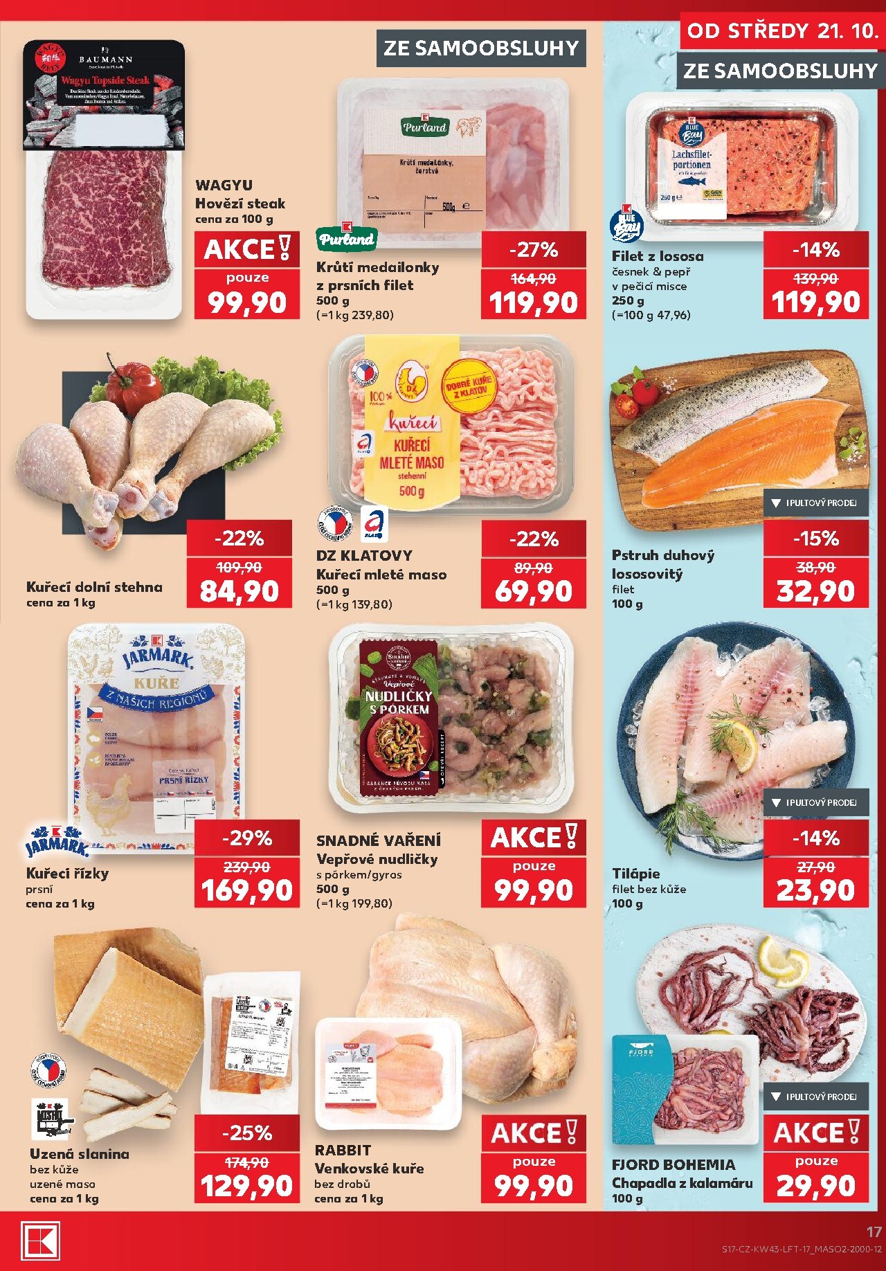 kaufland - Aktuální Kaufland - Karviná leták platný od středy 21.10.2026 do úterý 27.10.2026 - page: 17