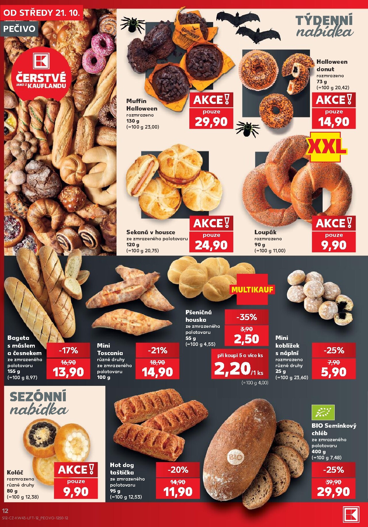 kaufland - Aktuální Kaufland - Karviná leták platný od středy 21.10.2026 do úterý 27.10.2026 - page: 12