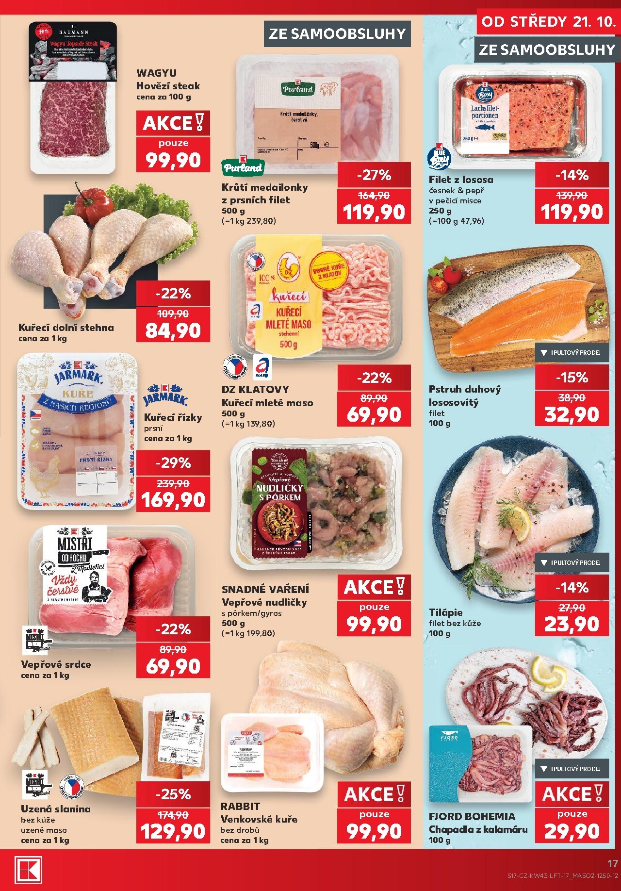 kaufland - Aktuální Kaufland - Kolín leták platný od středy 21.10.2026 do úterý 27.10.2026 - page: 17